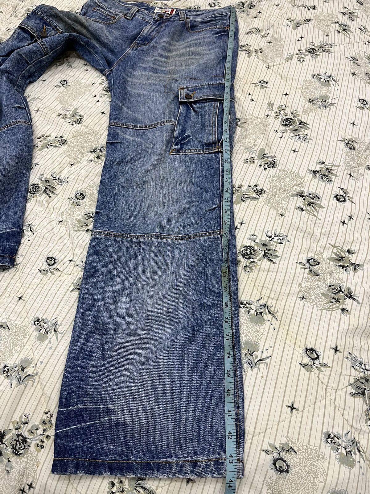 Japanese Brand P. ROMP STREET TACTICAL CARGO JEANS Size US 31 - 14 Thumbnail
