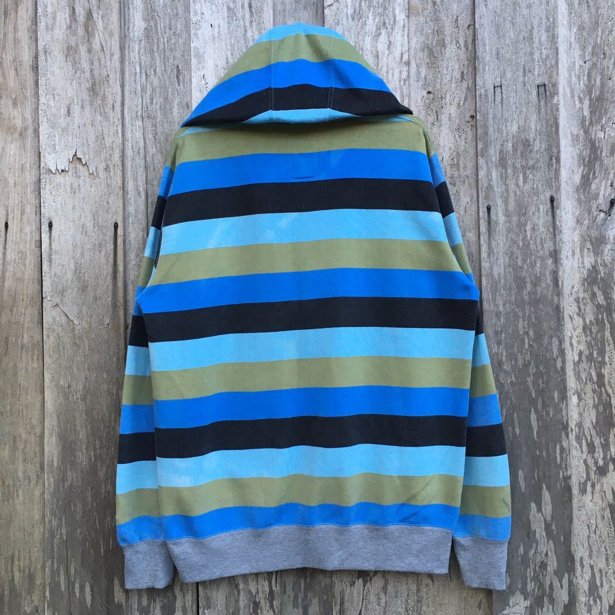 Burton × Vintage Vintage Burton Snowboarding Striped Hoodie Size US L / EU 52-54 / 3 - 11 Thumbnail