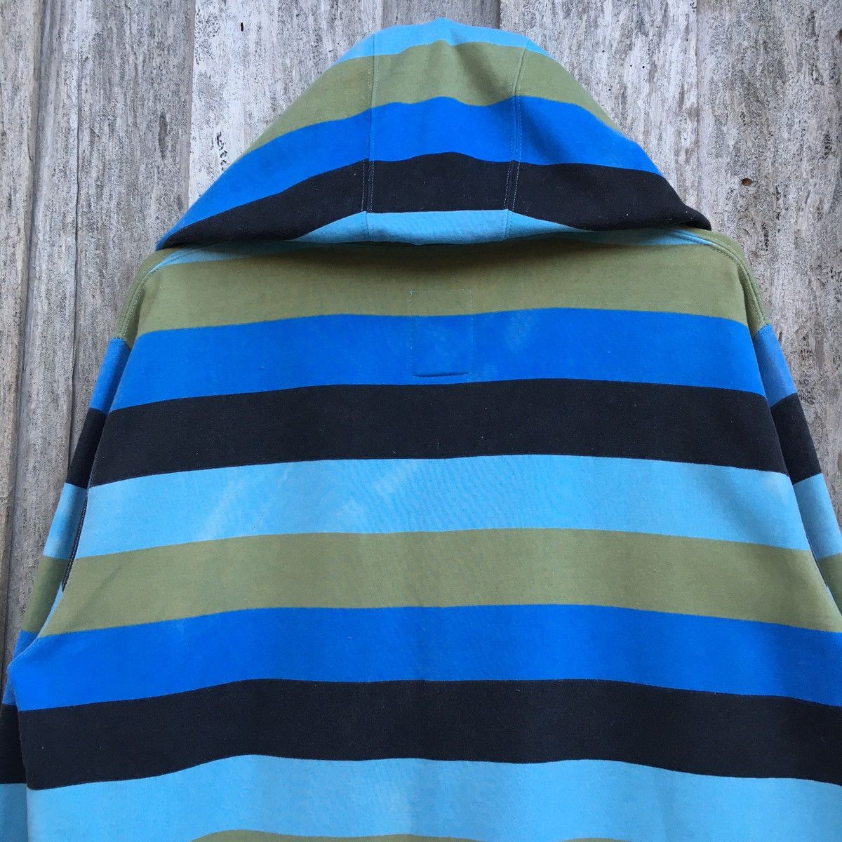 Burton × Vintage Vintage Burton Snowboarding Striped Hoodie Size US L / EU 52-54 / 3 - 10 Thumbnail