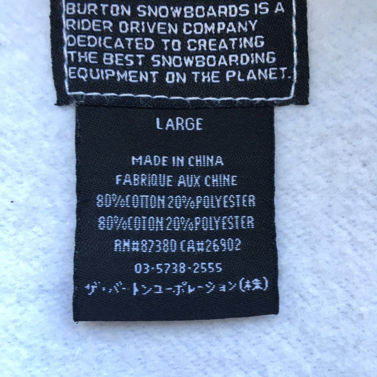 Burton × Vintage Vintage Burton Snowboarding Striped Hoodie Size US L / EU 52-54 / 3 - 8 Thumbnail