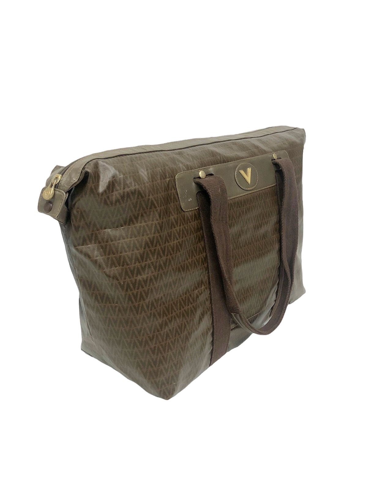 Valentino 80's Vintage Mario Valentino monogram large carry bag Size ONE SIZE - 5 Thumbnail