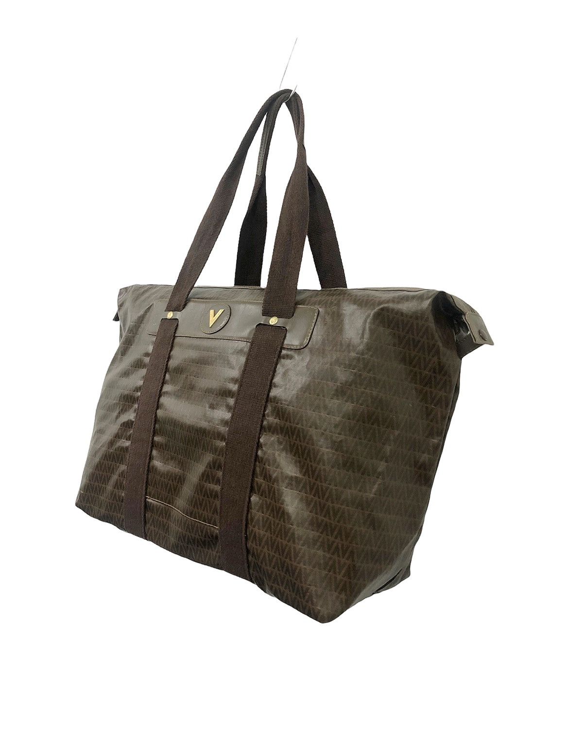 Valentino 80's Vintage Mario Valentino monogram large carry bag Size ONE SIZE - 4 Thumbnail