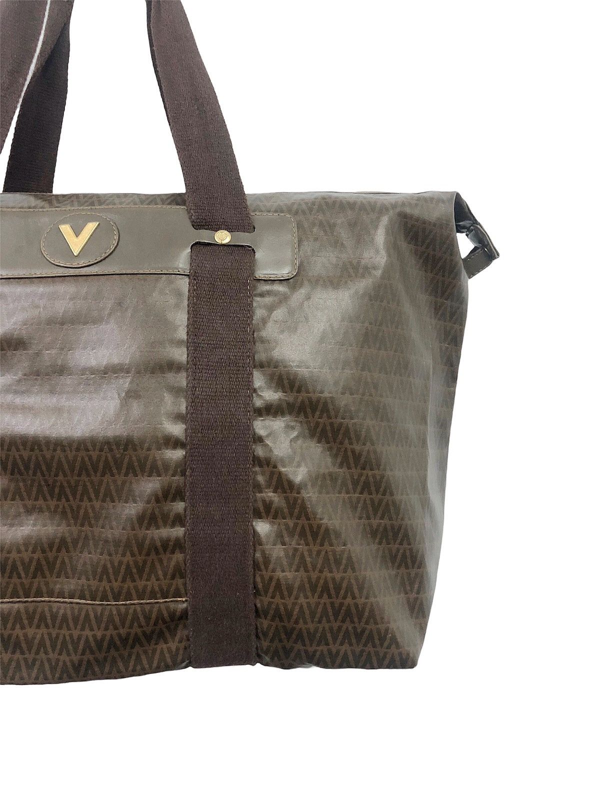 Valentino 80's Vintage Mario Valentino monogram large carry bag Size ONE SIZE - 12 Thumbnail