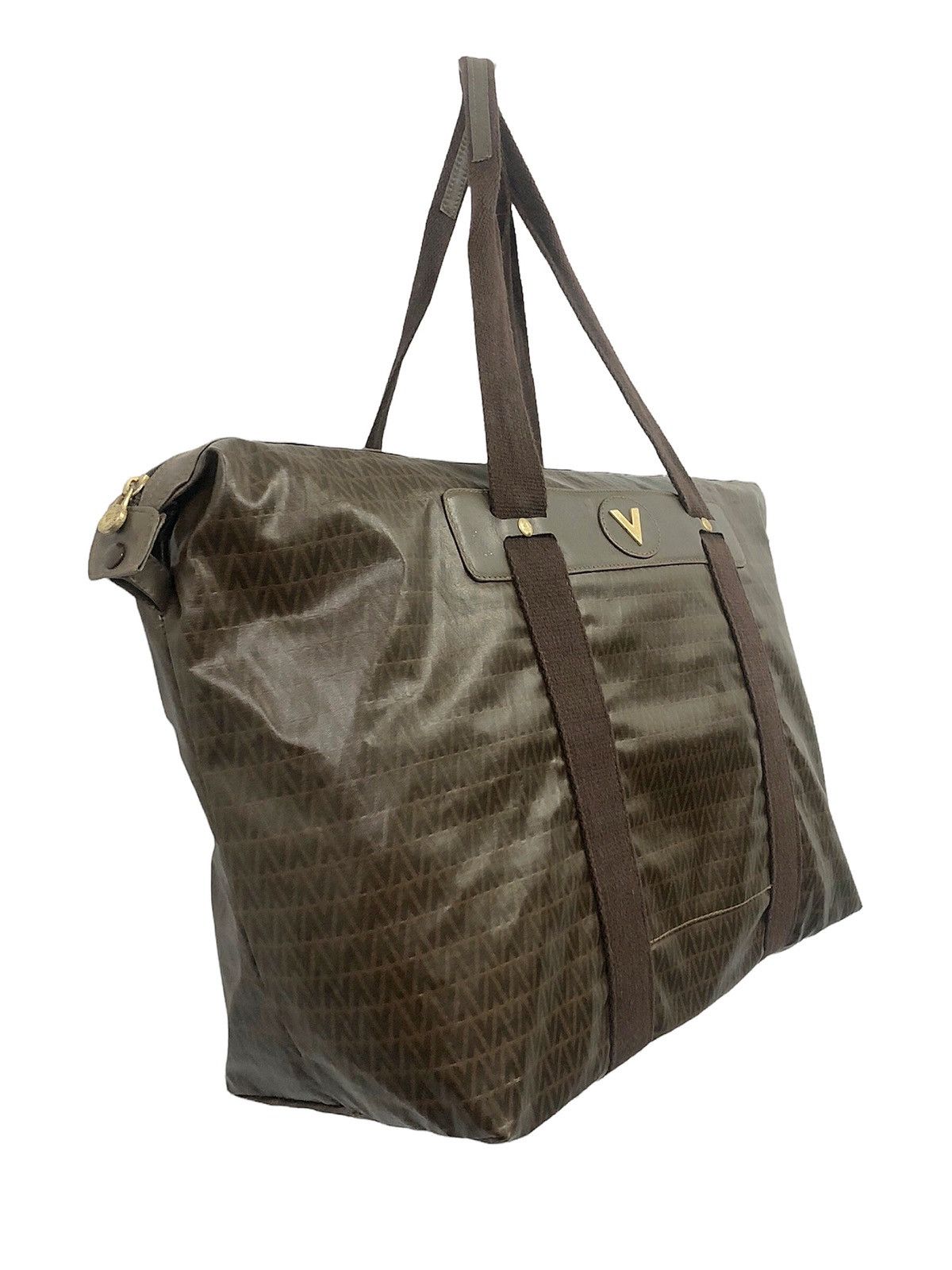 Valentino 80's Vintage Mario Valentino monogram large carry bag Size ONE SIZE - 14 Thumbnail