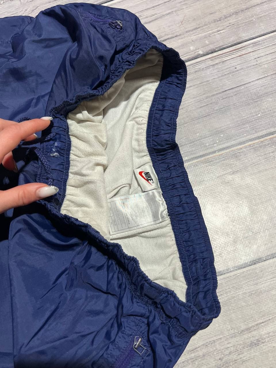 Nike Vintage Nike Nylon Pants Track 90s y2k Swoosh Size US 36 / EU 52 - 6 Thumbnail