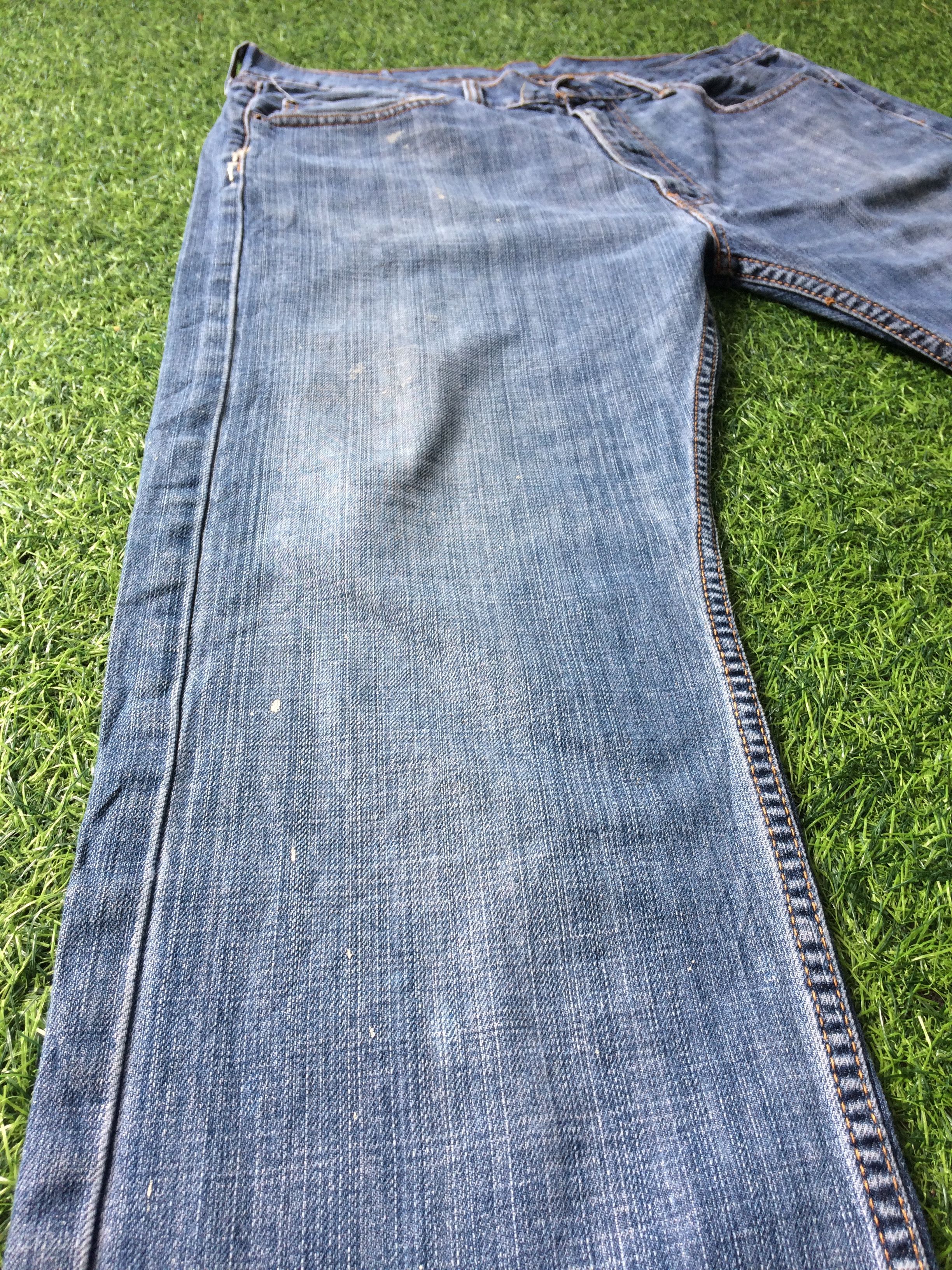 Levi's × Vintage Vintage Distressed Levis 505 Painted Jeans #B-573 Size US 35 - 6 Thumbnail