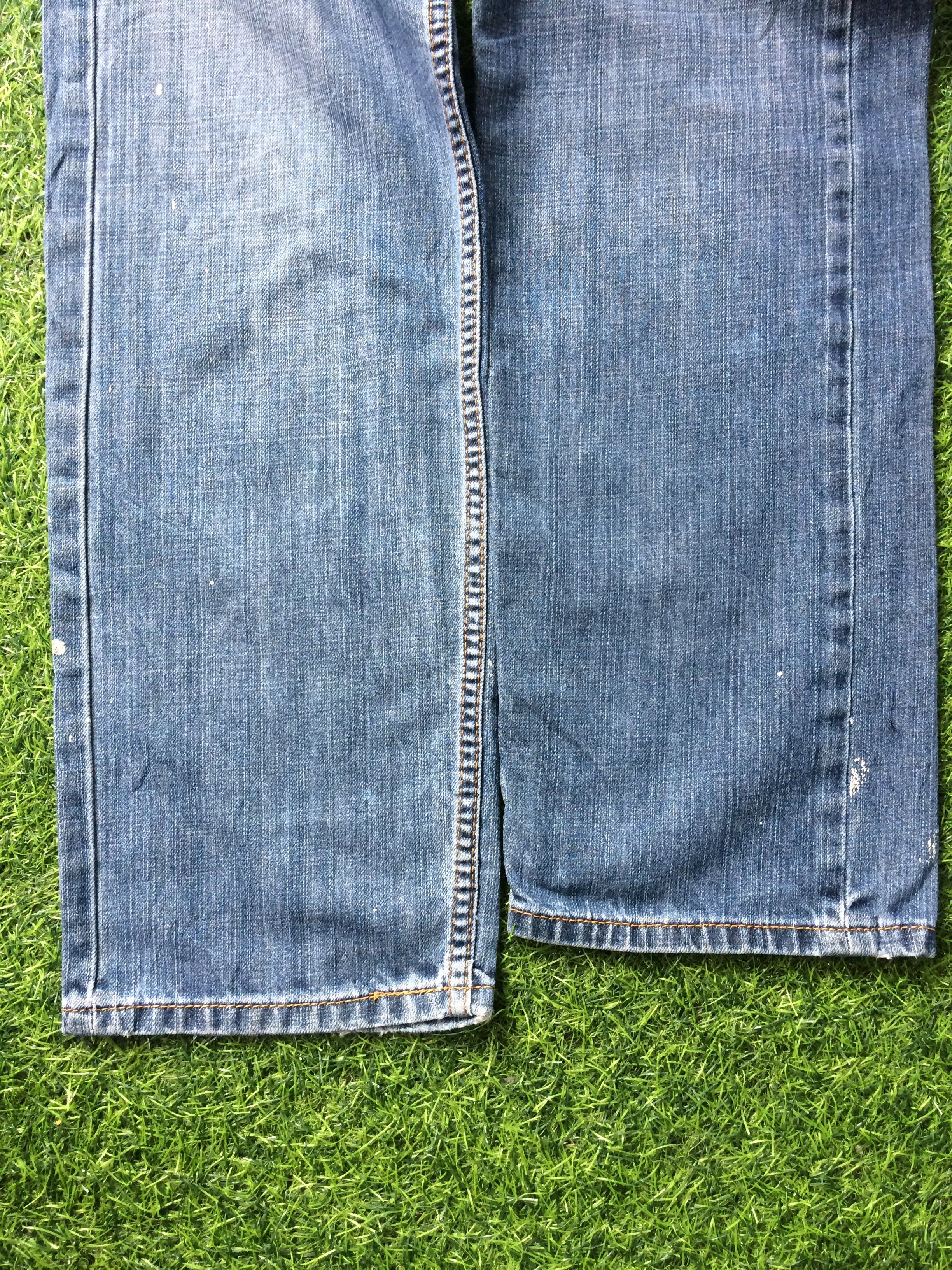 Levi's × Vintage Vintage Distressed Levis 505 Painted Jeans #B-573 Size US 35 - 9 Thumbnail