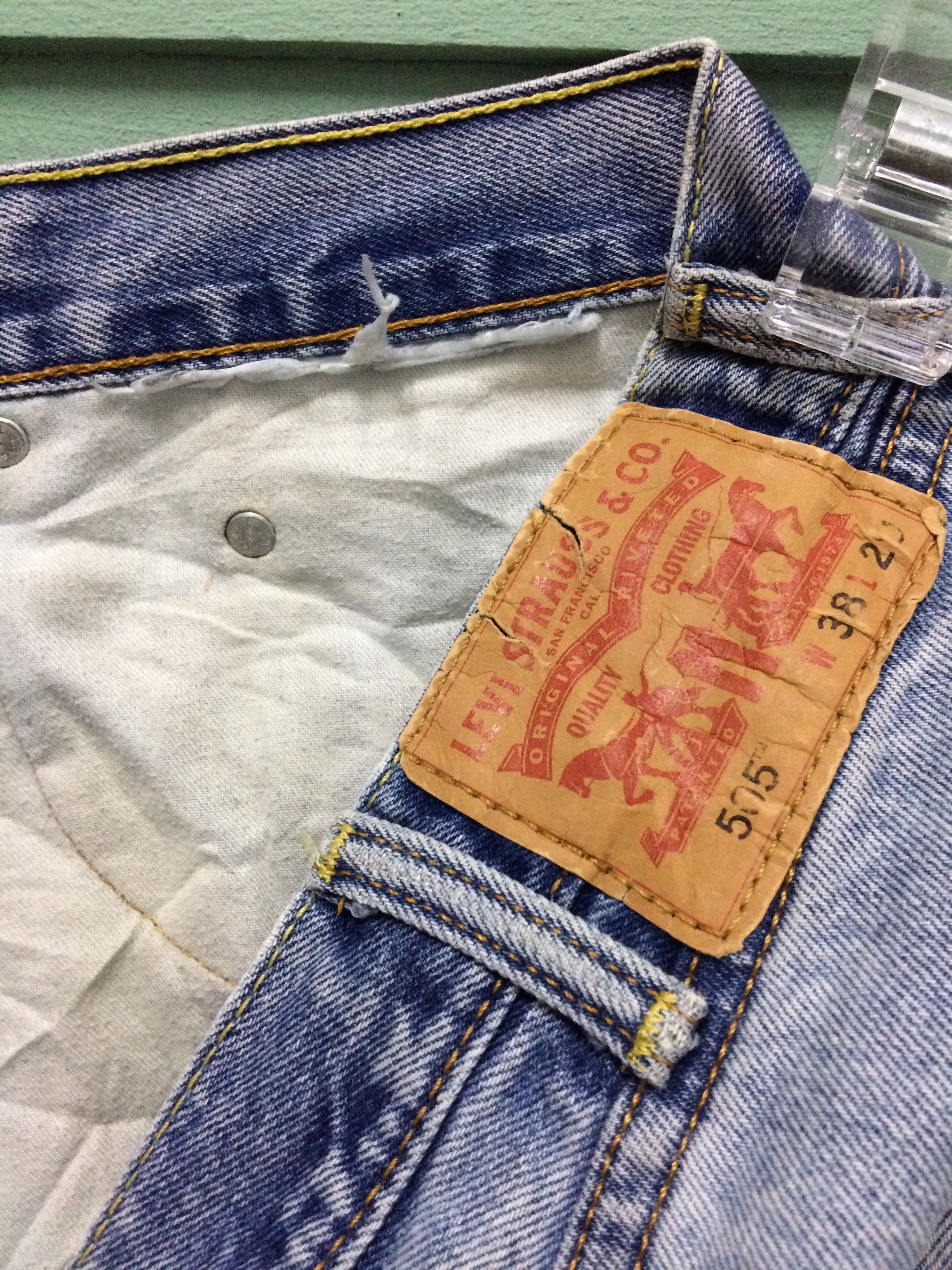 Levi's × Vintage Vintage Distressed Levis 505 Ripped Jeans #B-196 Size US 38 / EU 54 - 10 Thumbnail