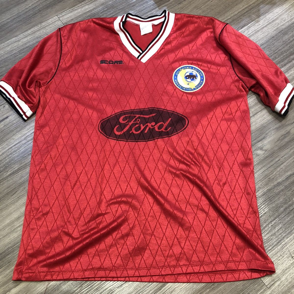 California soccer association south match worn shirt #11