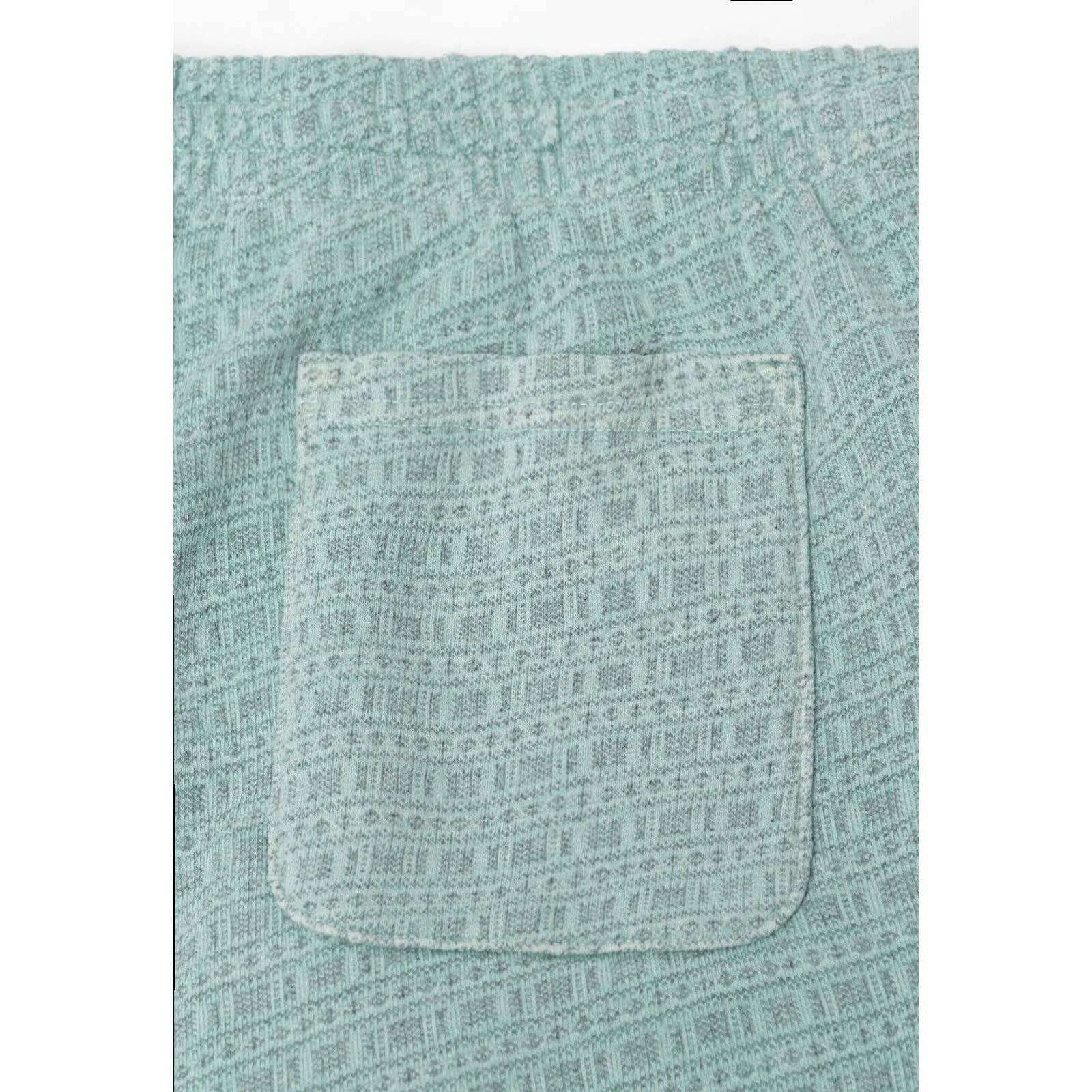 John Elliott John Elliott Mens Serpentine Jacquad Sweat Shorts in Shallow Size US 34 / EU 50 - 10 Thumbnail