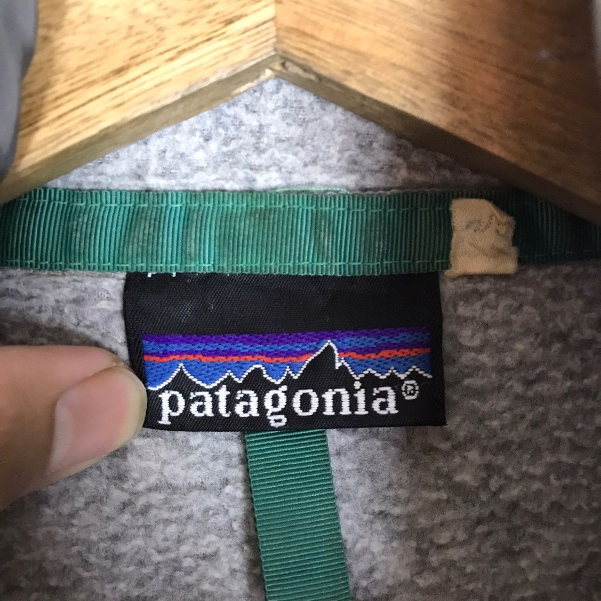 Vintage 90s PATAGONIA Half Snap Button Fleece Pullover