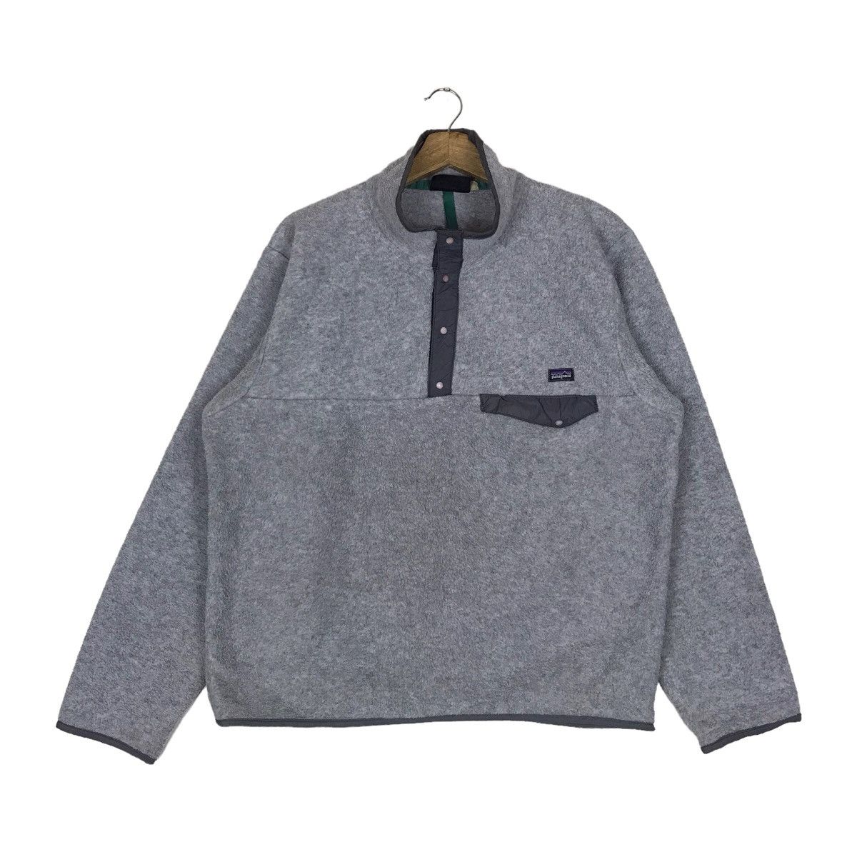 Vintage 90s PATAGONIA Half Snap Button Fleece Pullover