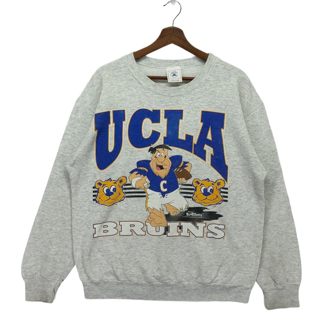 Disney × Vintage Vintage 90s UCLA Bruins Flintstone Crewneck Size US L / EU 52-54 / 3 - 1 Thumbnail