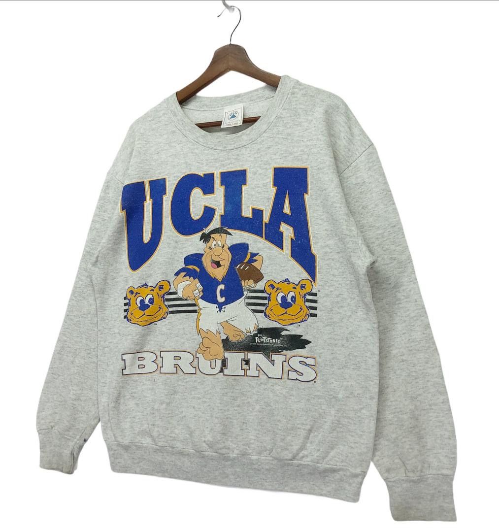 Disney × Vintage Vintage 90s UCLA Bruins Flintstone Crewneck Size US L / EU 52-54 / 3 - 2 Thumbnail