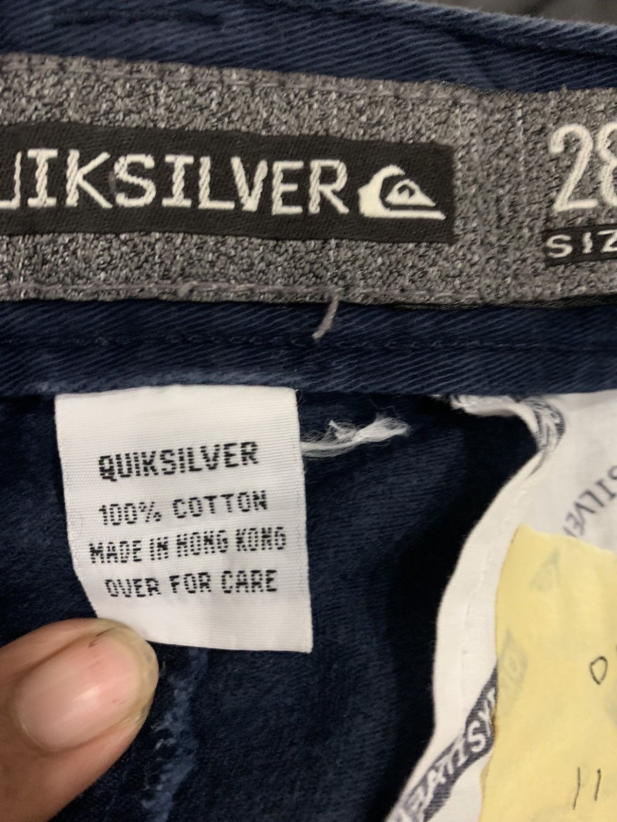 Quiksilver × Vintage Vintage Quiksilver Cargo Pant Size US 31 - 8 Thumbnail