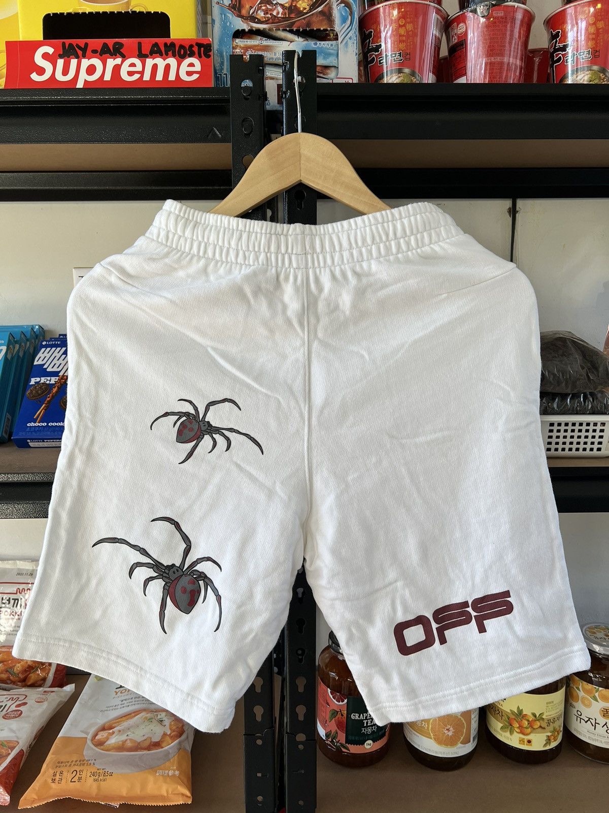 Off-White Off-White Spider Arachno Shorts Size US 28 / EU 44 - 2 Thumbnail