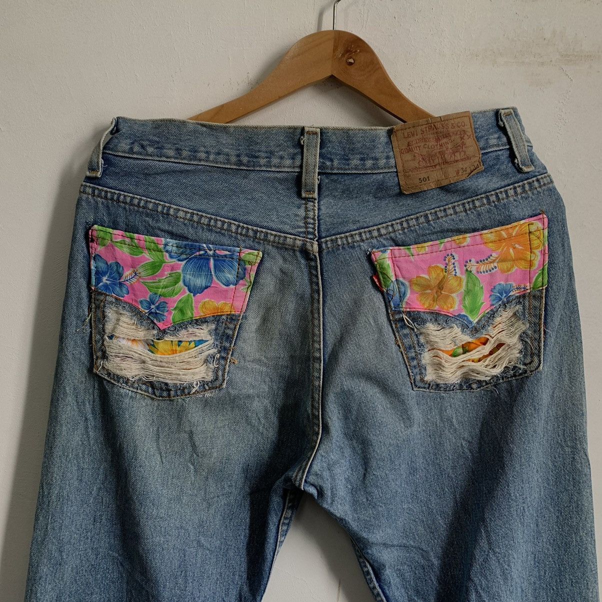 Levi's Vintage Levis 501 Button 524 Custom Rare Jeans Denim Size US 32 / EU 48 - 5 Thumbnail