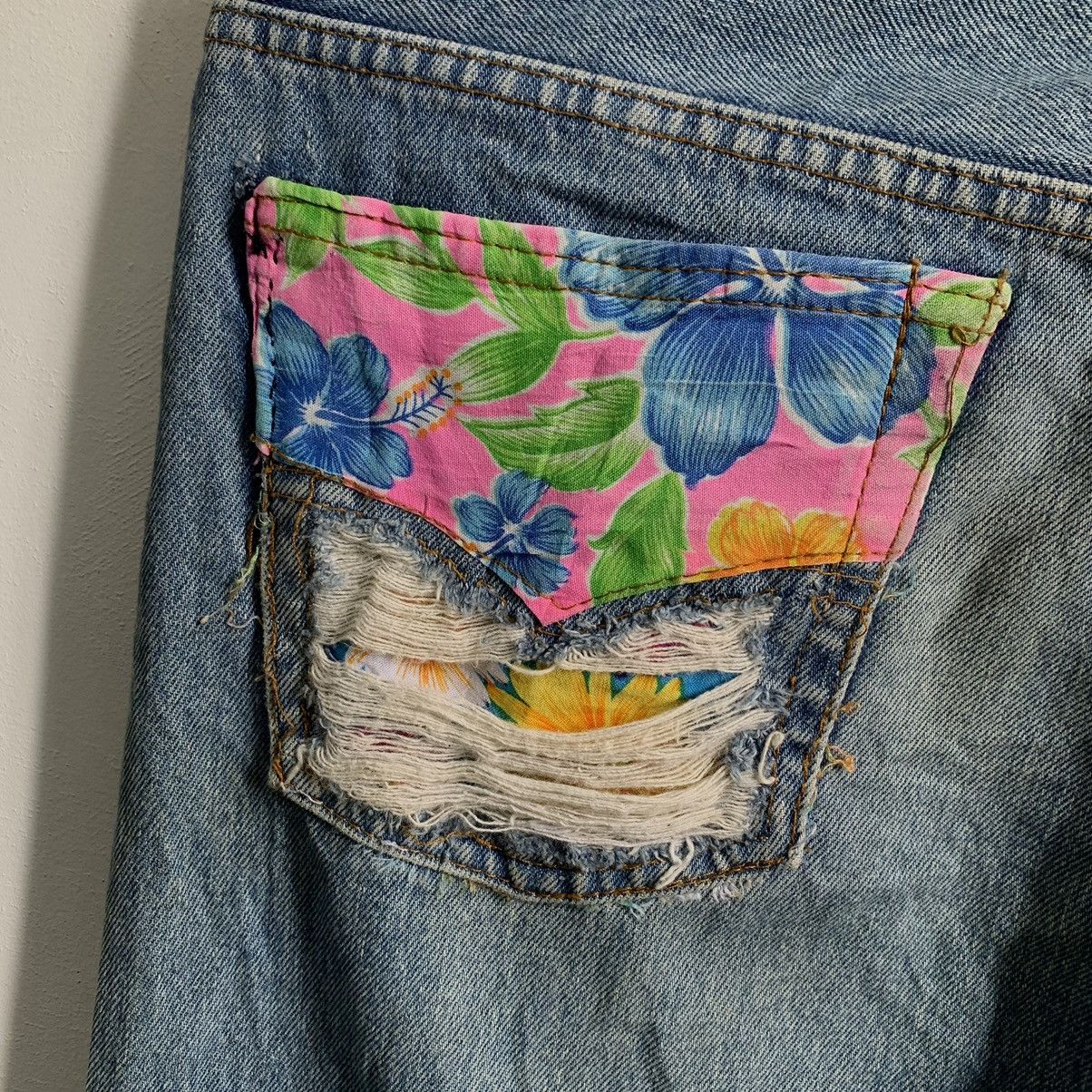 Levi's Vintage Levis 501 Button 524 Custom Rare Jeans Denim Size US 32 / EU 48 - 6 Thumbnail