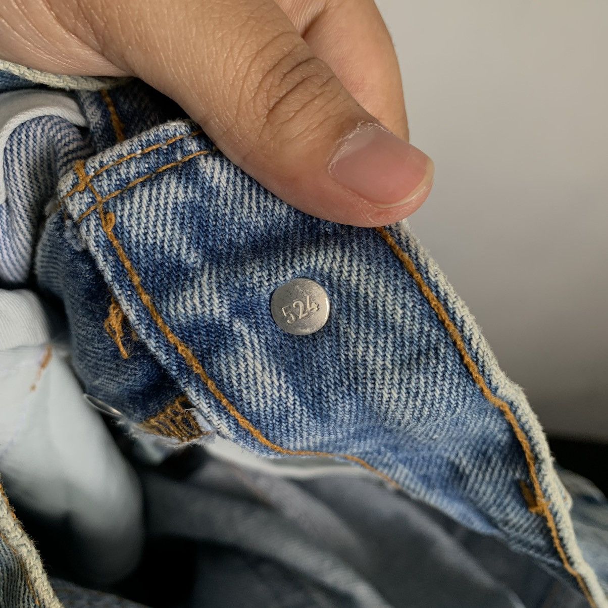 Levi's Vintage Levis 501 Button 524 Custom Rare Jeans Denim Size US 32 / EU 48 - 11 Thumbnail