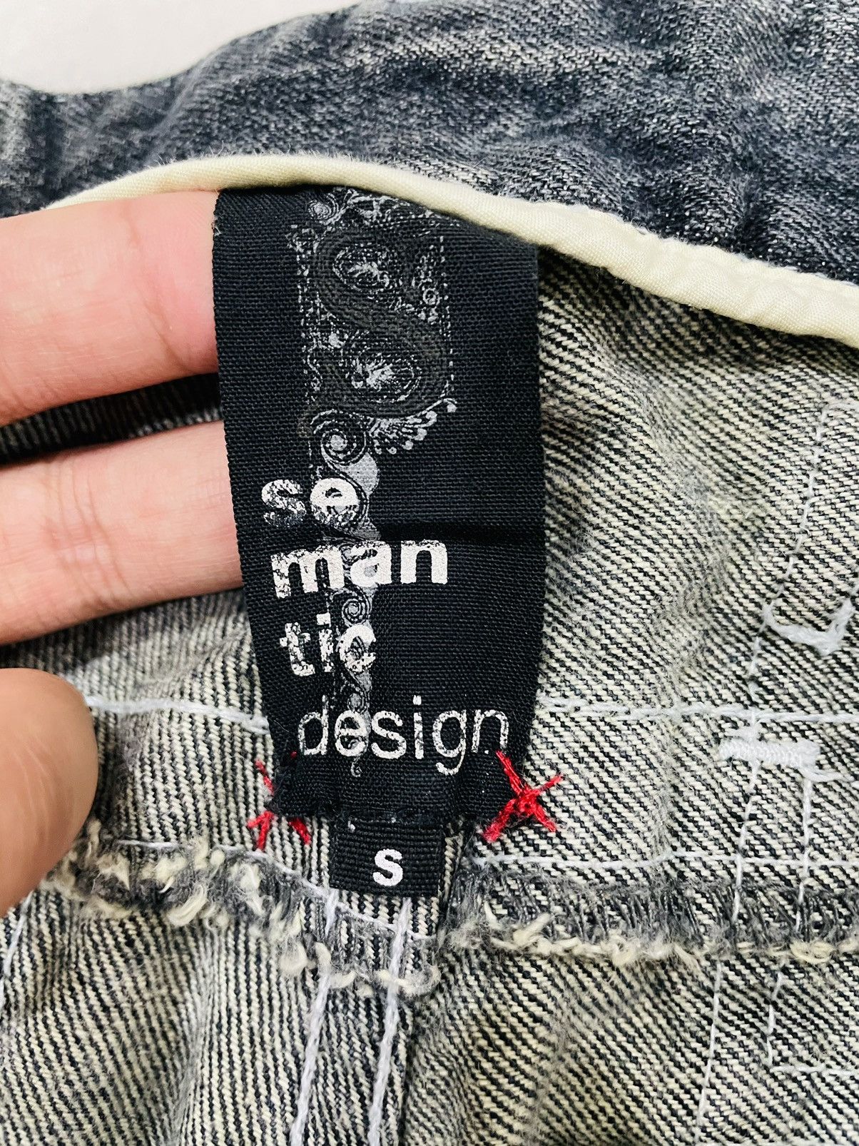 Japanese Brand Japanese Brand Semantic Design Very Rare Streetwear Pants Size US 30 / EU 46 - 11 Thumbnail