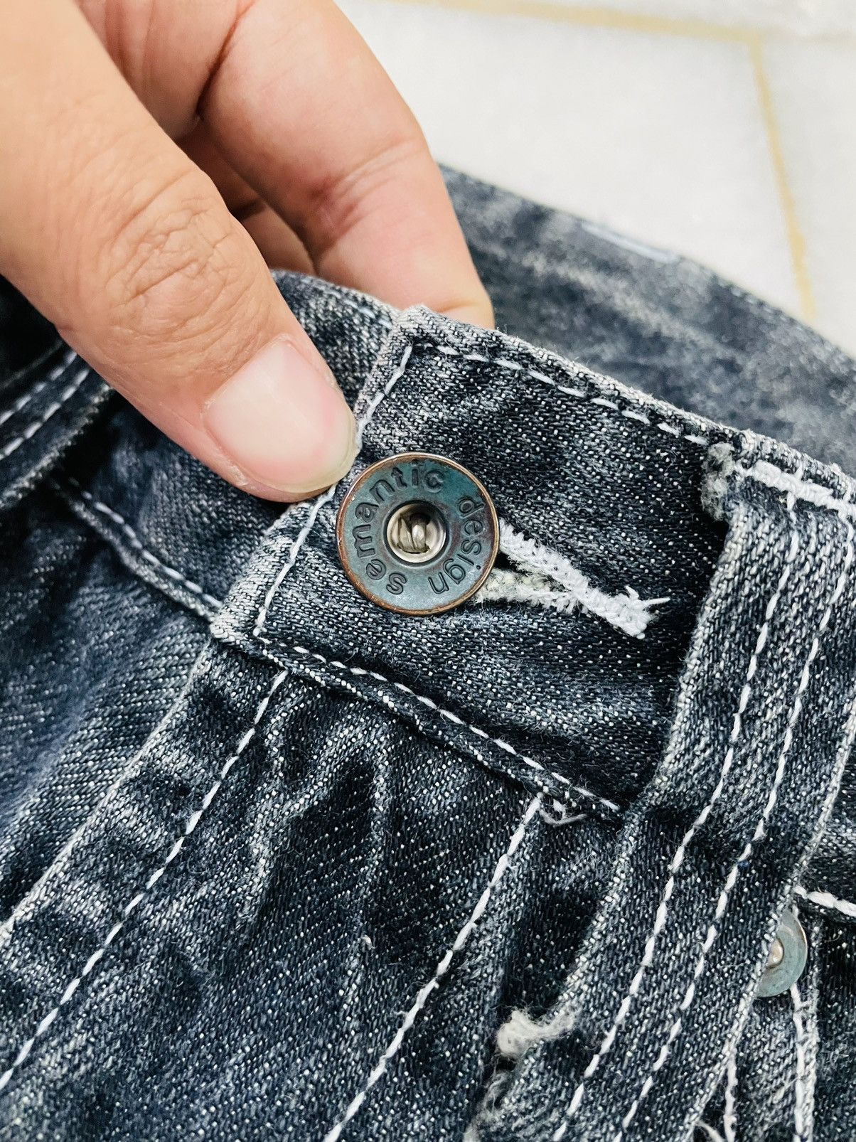 Japanese Brand Japanese Brand Semantic Design Very Rare Streetwear Pants Size US 30 / EU 46 - 13 Thumbnail