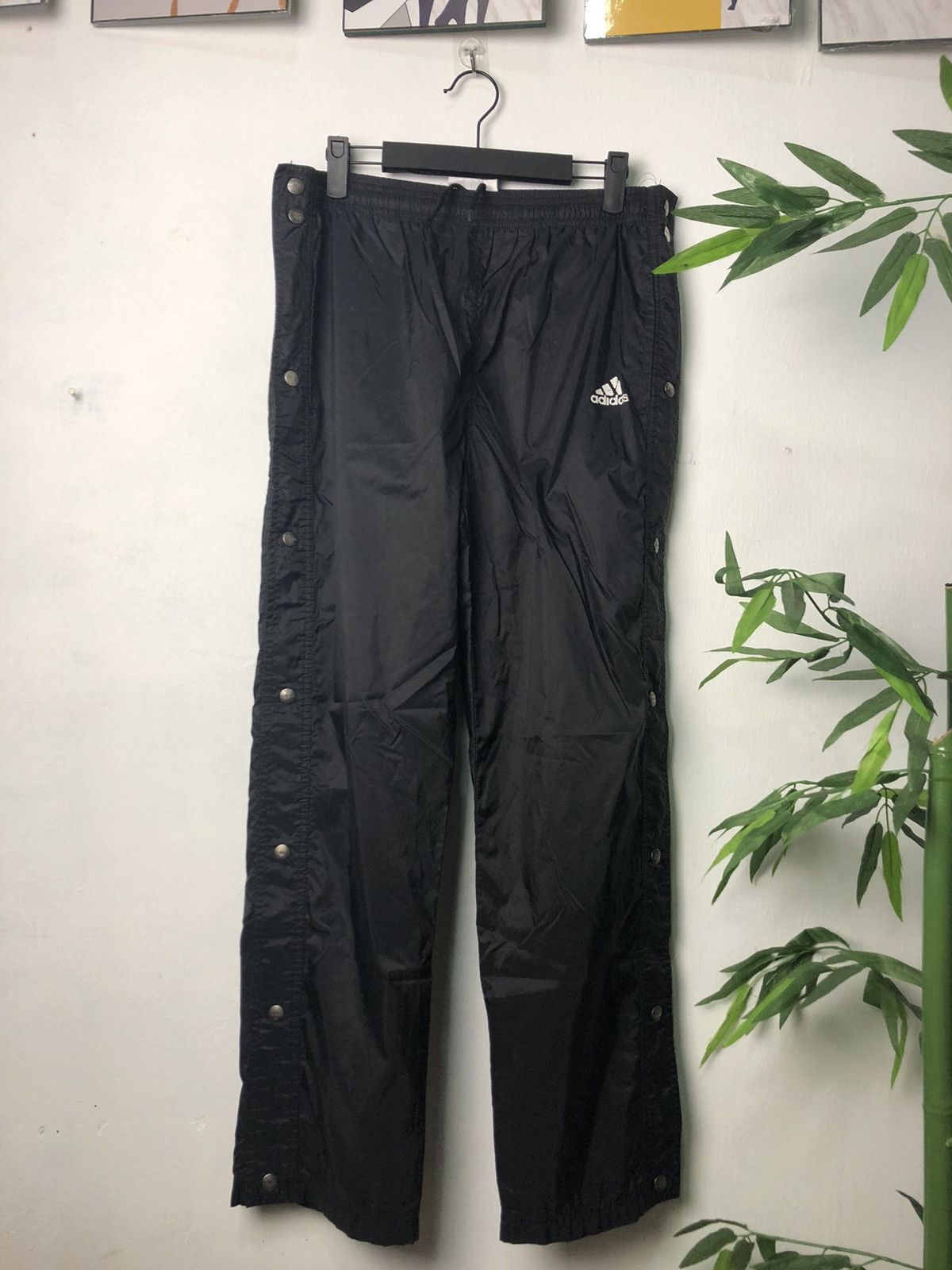 Adidas × Vintage Adidas vintage trackpant side button Size US 34 / EU 50 - 1 Thumbnail