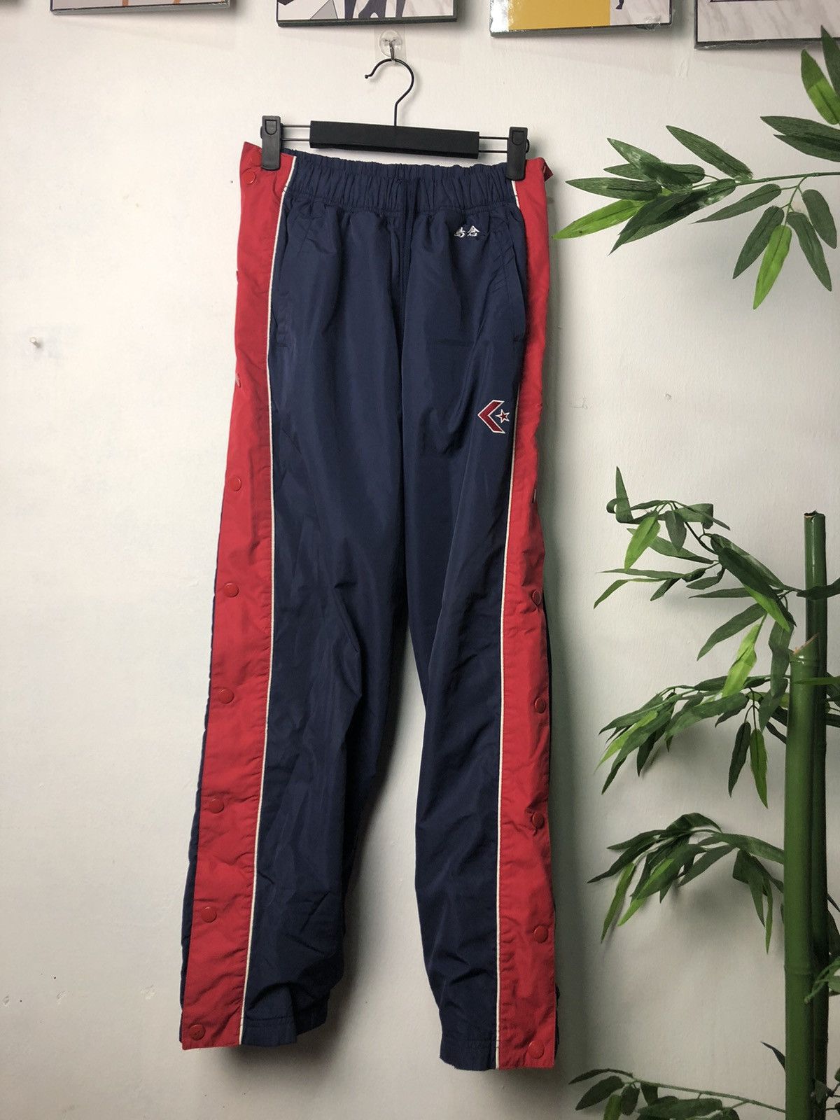 Converse × Vintage Converse Vintage Trackpant Side Button Size US 32 / EU 48 - 2 Thumbnail