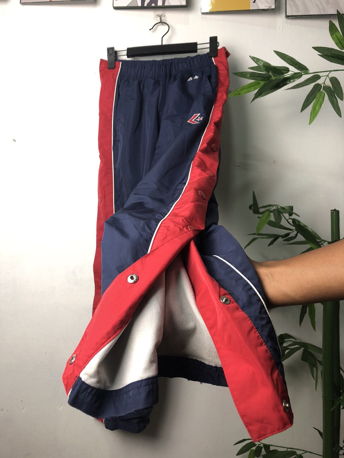 Converse × Vintage Converse Vintage Trackpant Side Button Size US 32 / EU 48 - 4 Thumbnail