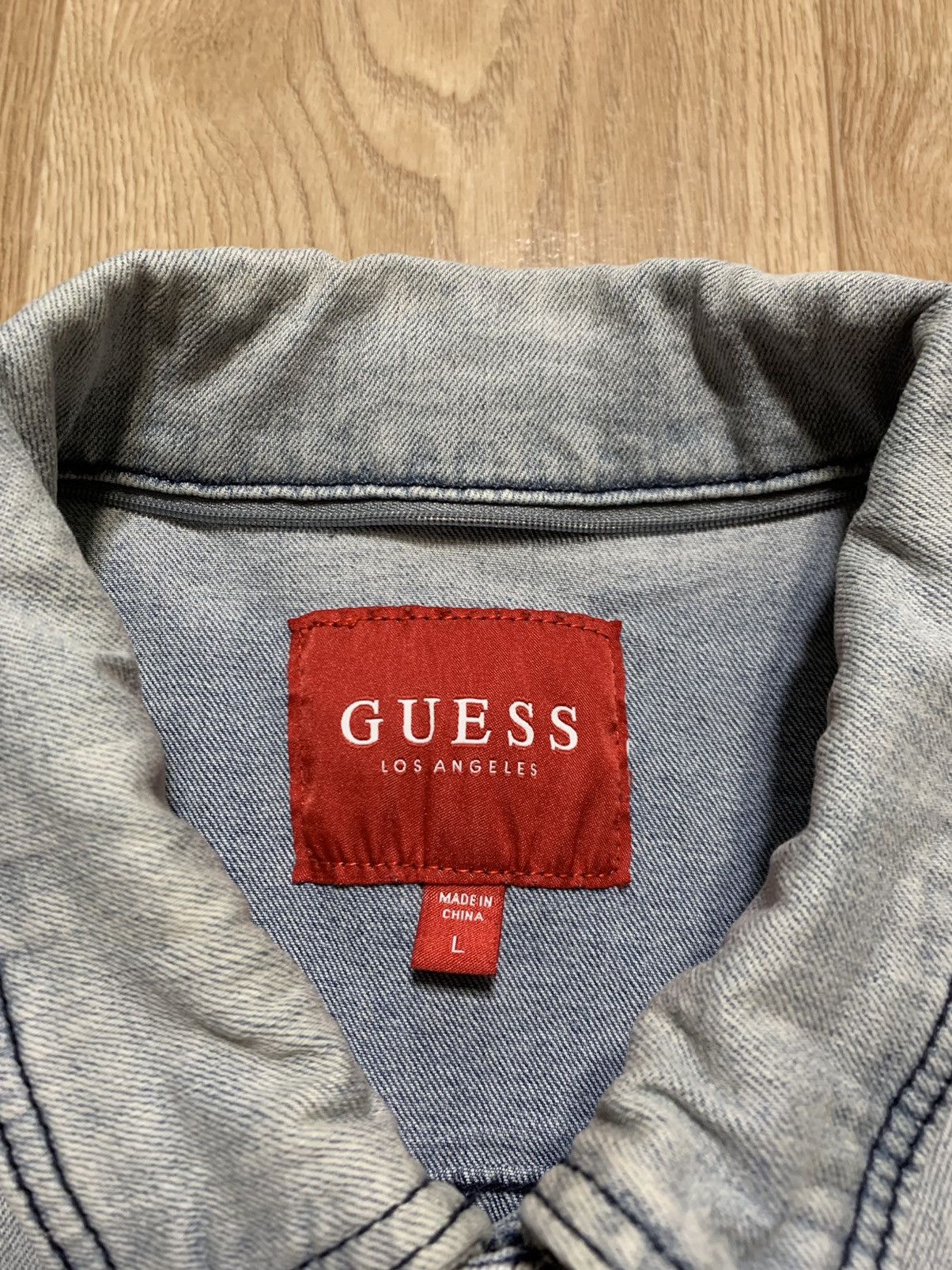 Guess Guess USA Jean Jacket Size US L / EU 52-54 / 3 - 7 Thumbnail