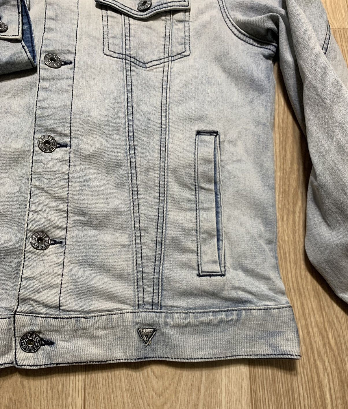 Guess Guess USA Jean Jacket Size US L / EU 52-54 / 3 - 4 Thumbnail