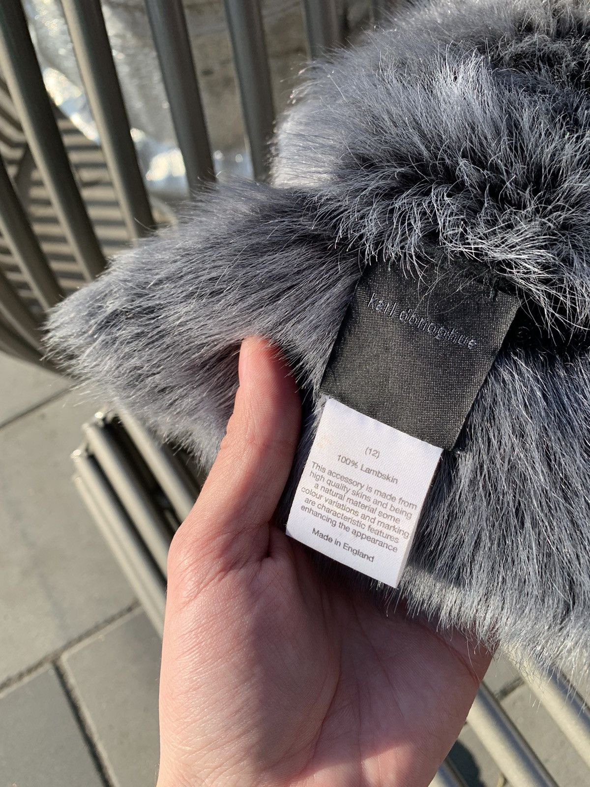 Japanese Brand × Karl Donoghue Karl Donoghue 2in1 Fur Lambskin Bucket Hat Y2K Japanes Style Size ONE SIZE - 12 Thumbnail