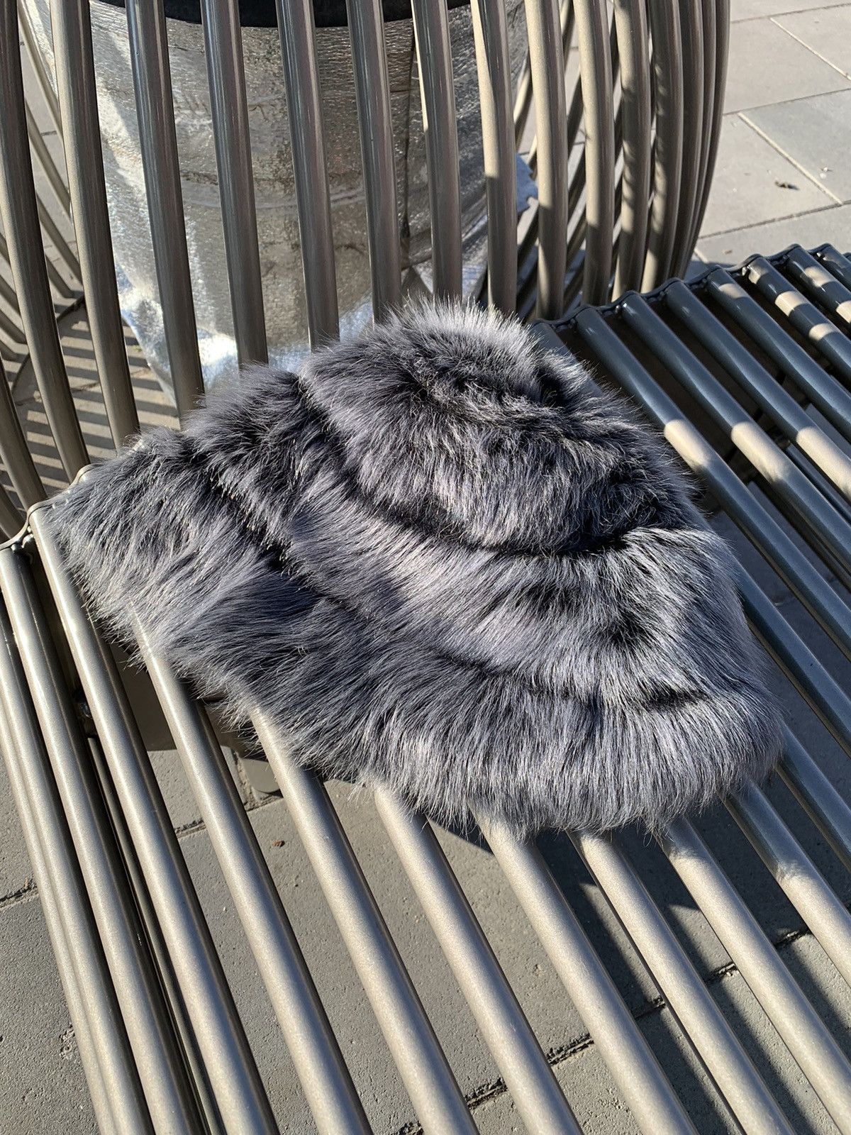 Japanese Brand × Karl Donoghue Karl Donoghue 2in1 Fur Lambskin Bucket Hat Y2K Japanes Style Size ONE SIZE - 9 Thumbnail