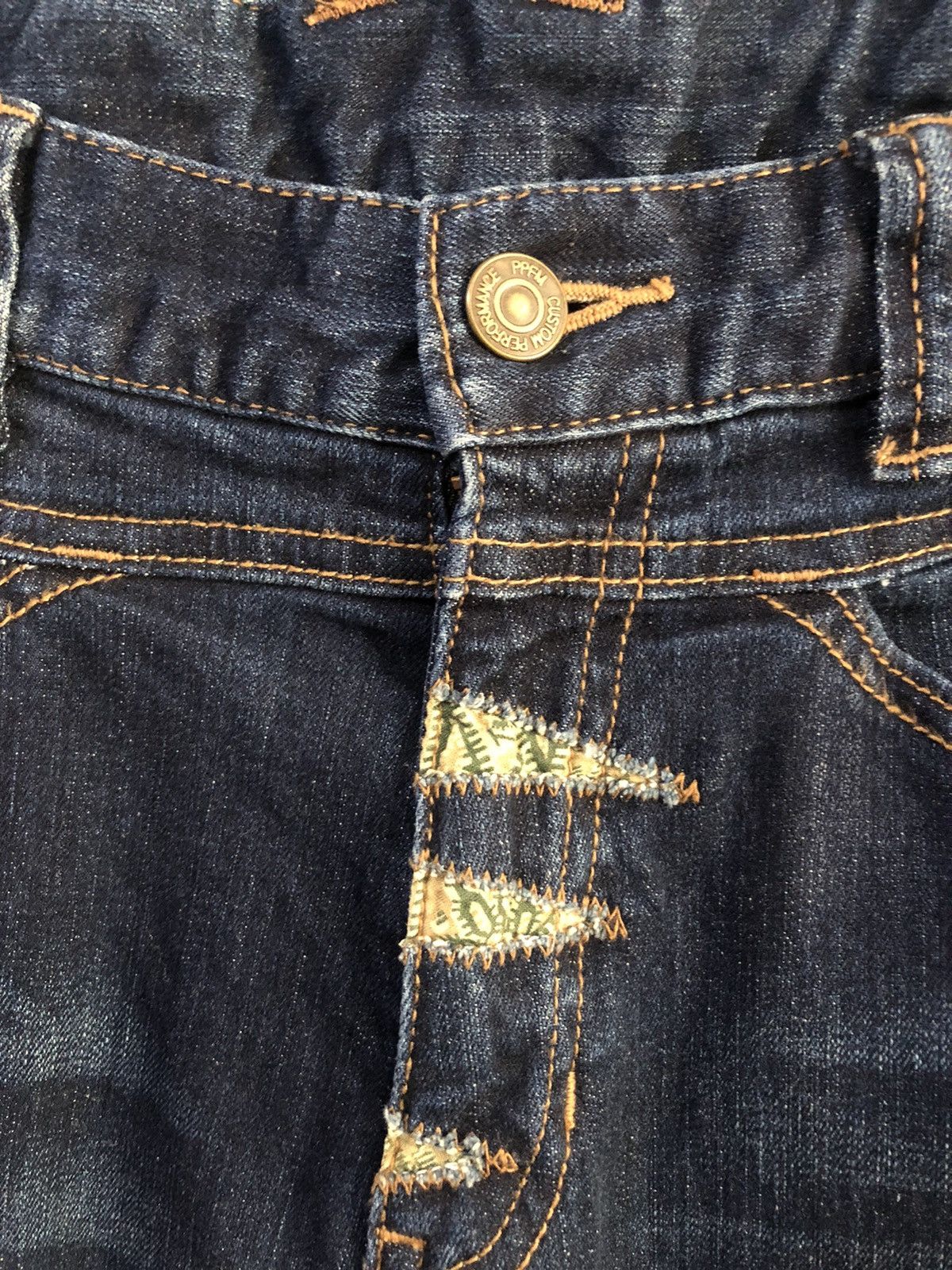 PPFM reconstructed aladdin stretched jeans #B4 Size US 32 / EU 48 - 6 Thumbnail