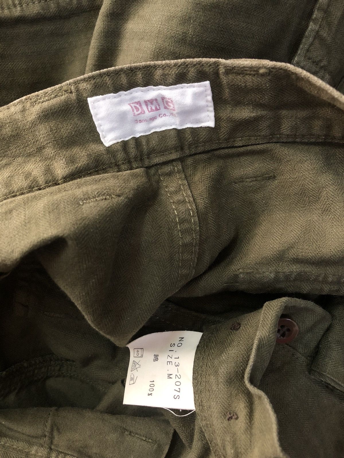 Japanese Brand domingo spellbound herringbone usmc #B4 Size US 28 / EU 44 - 7 Thumbnail
