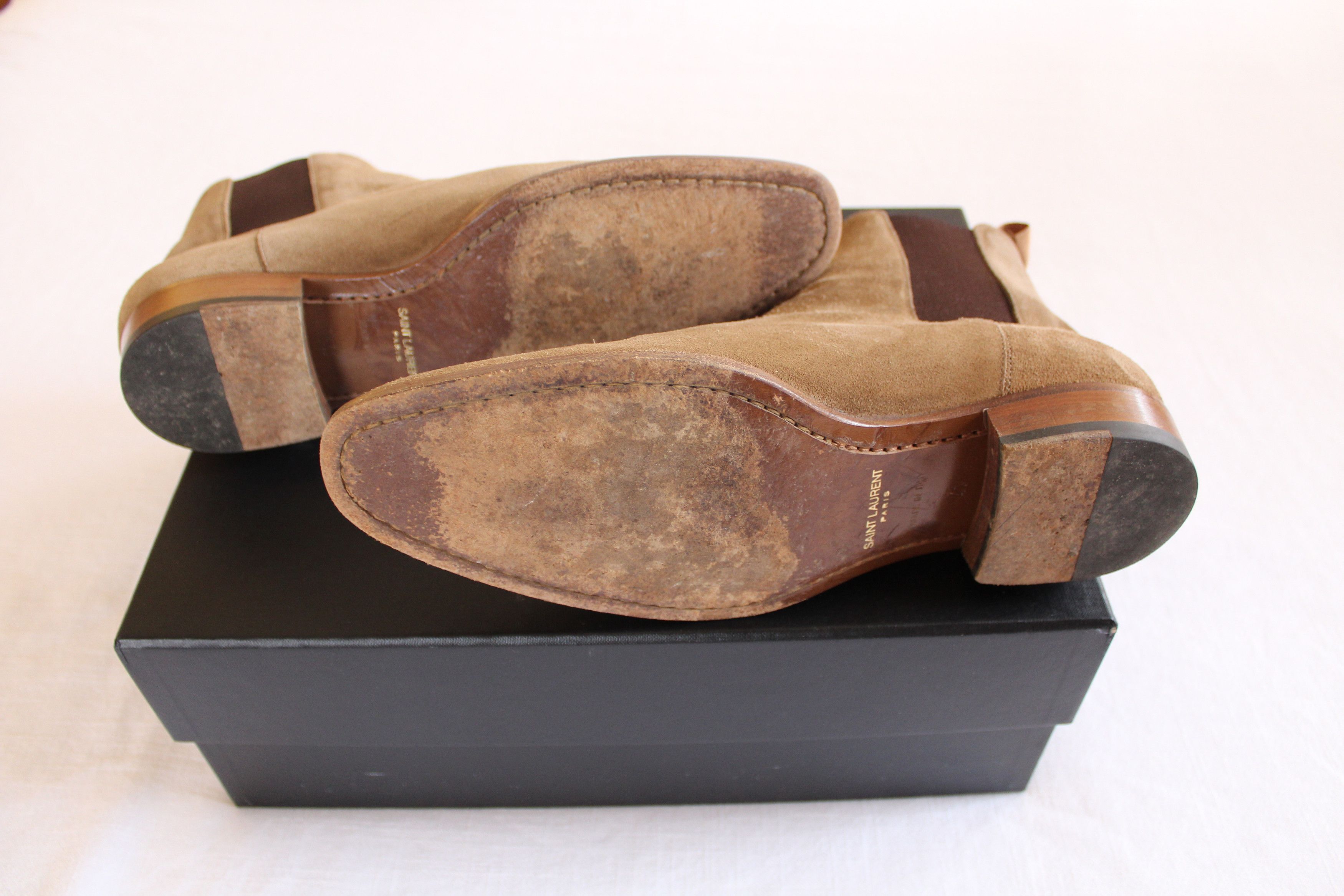 Saint Laurent Paris Saint Laurent Wyatt Chelsea Boots Size US 8 / EU 41 - 4 Thumbnail