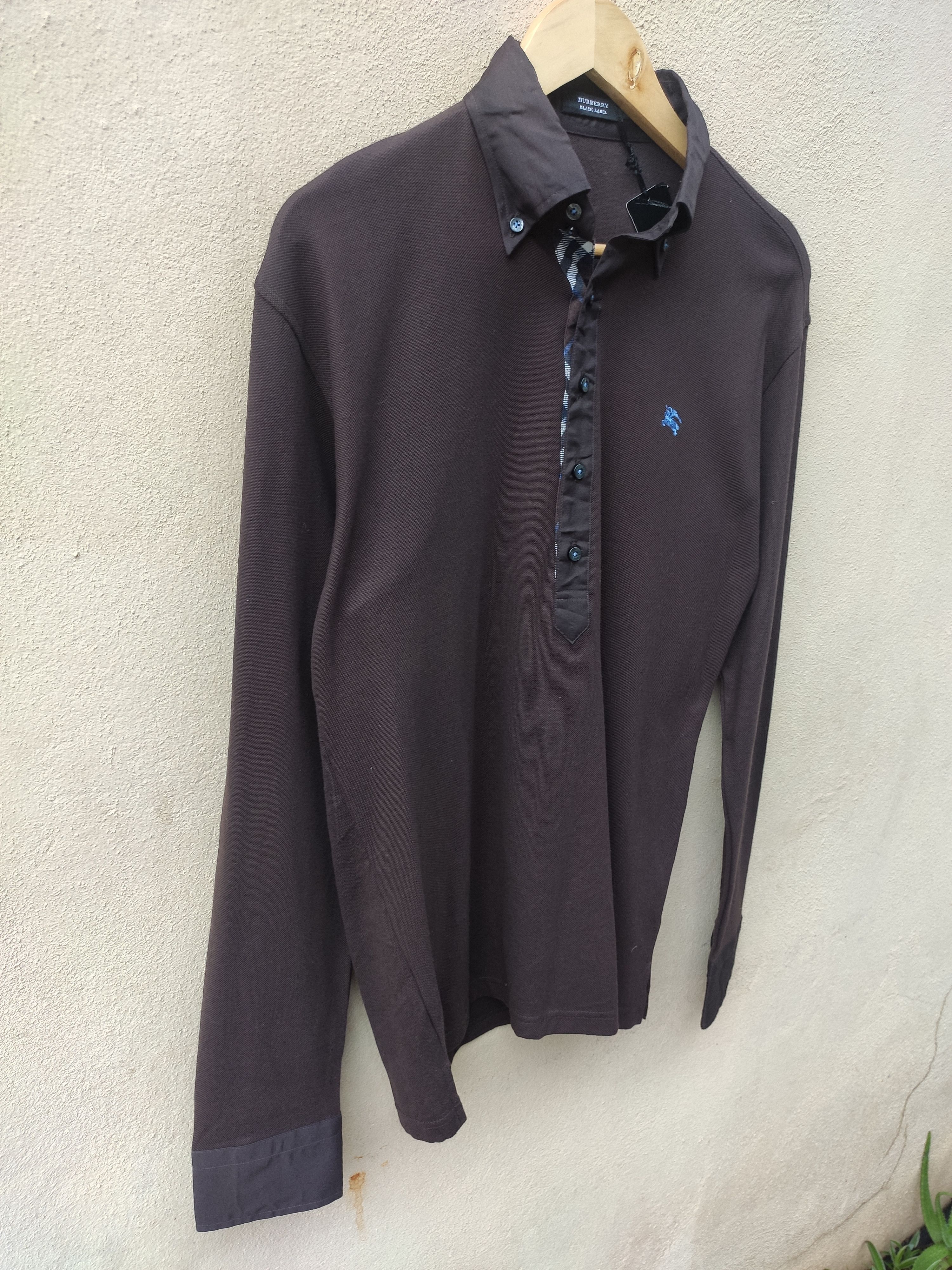 Black Label 🔥 Burberrys t shirt long sleeve black label Size US M / EU 48-50 / 2 - 4 Thumbnail