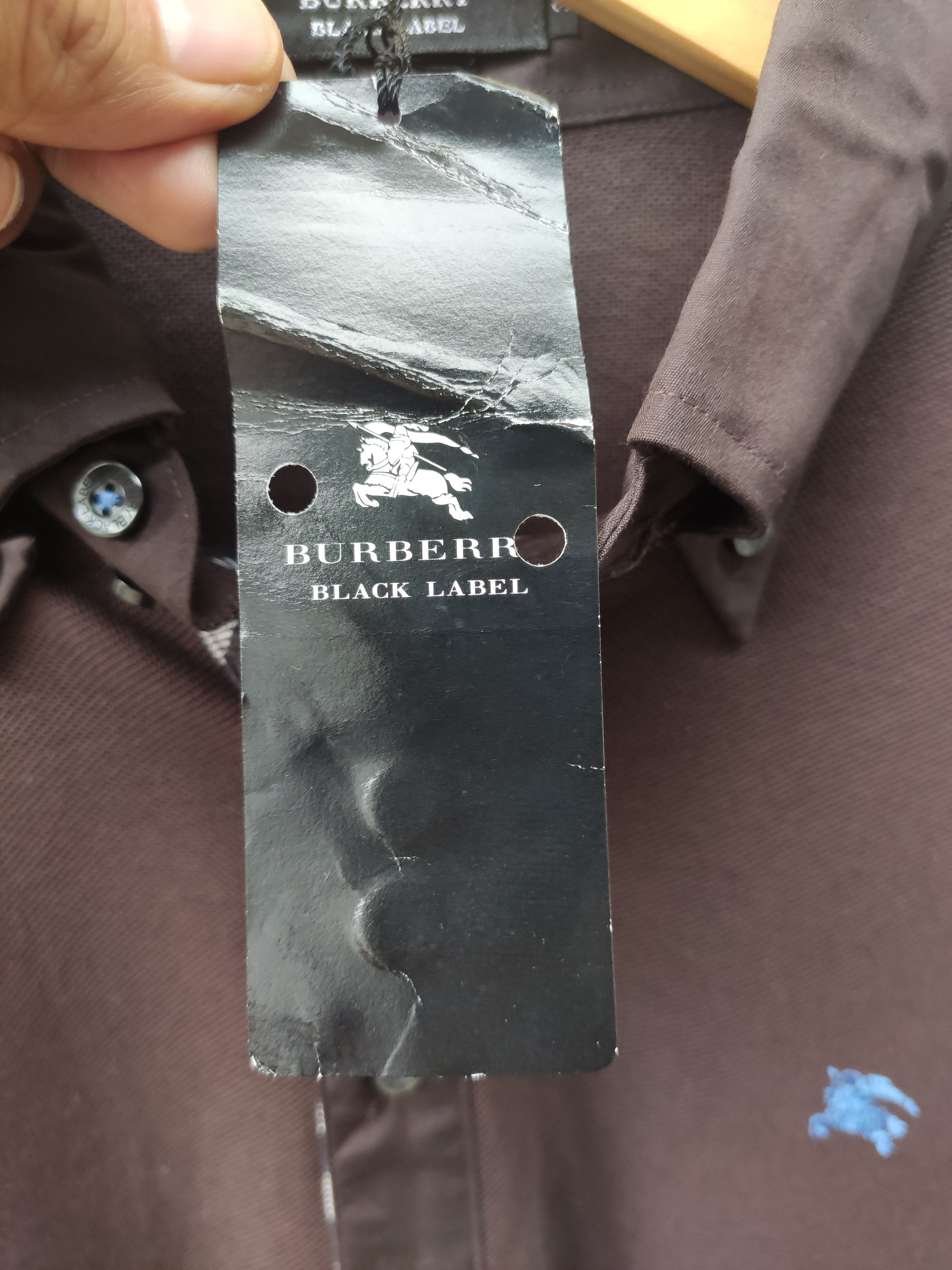 Black Label 🔥 Burberrys t shirt long sleeve black label Size US M / EU 48-50 / 2 - 6 Thumbnail