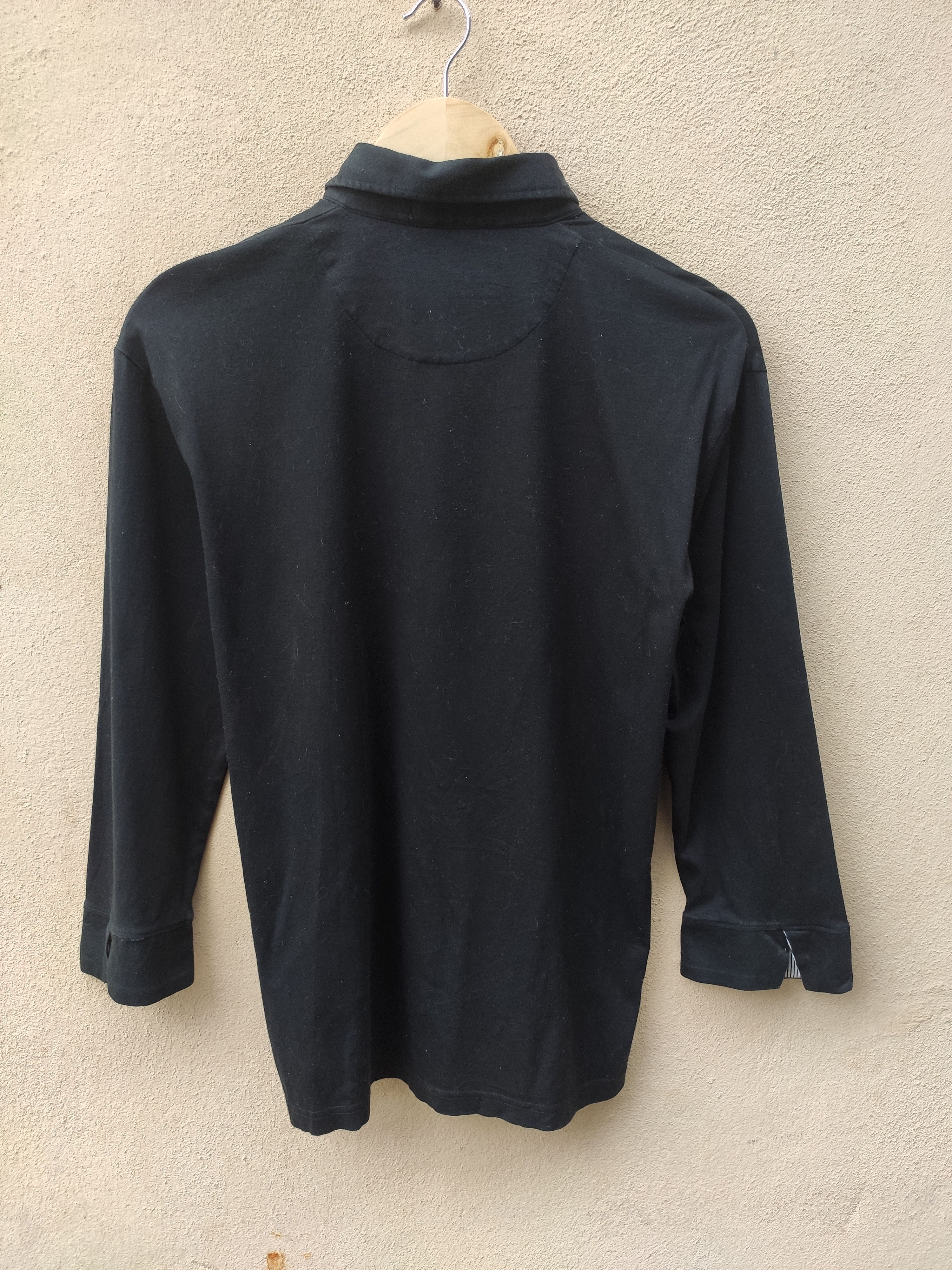 Black Label 🔥 Burberry t shirt three quarter sleeve black label Size US S / EU 44-46 / 1 - 4 Thumbnail