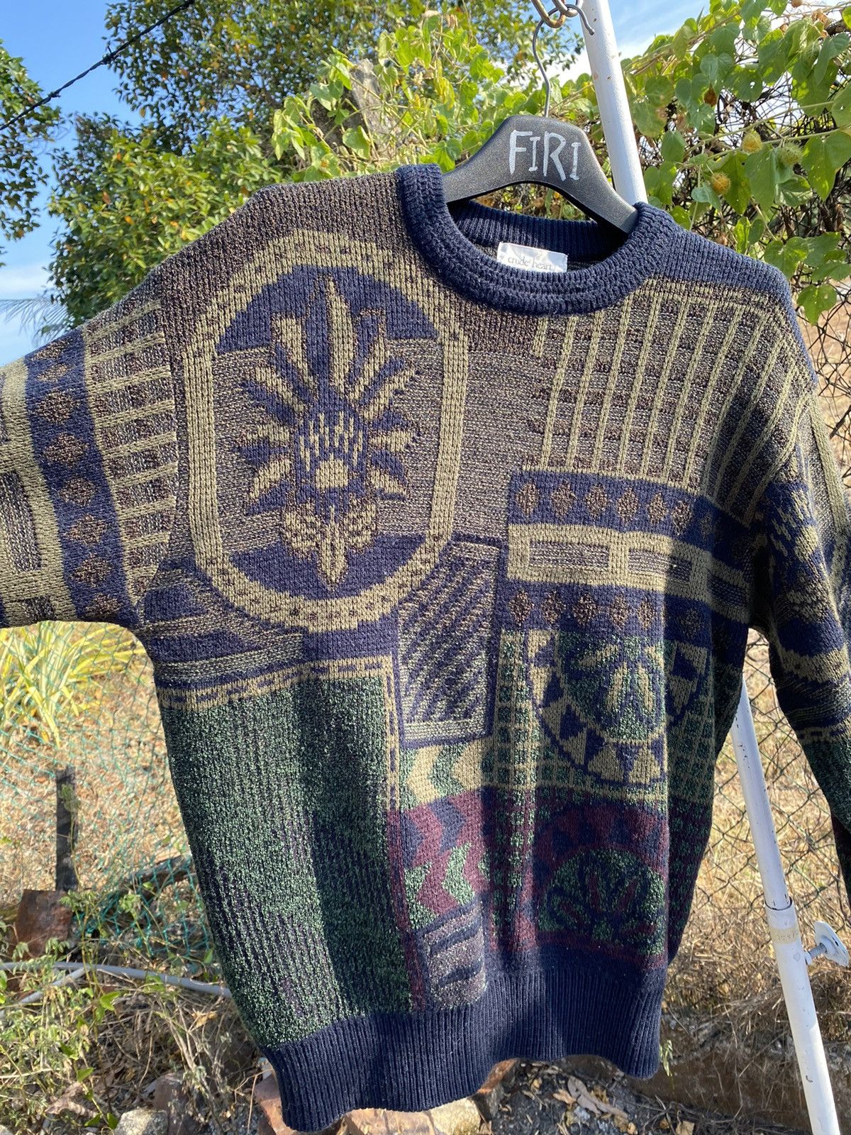 Other Crude Heart Created Collection Knitwear Sweater Size US L / EU 52-54 / 3 - 7 Thumbnail