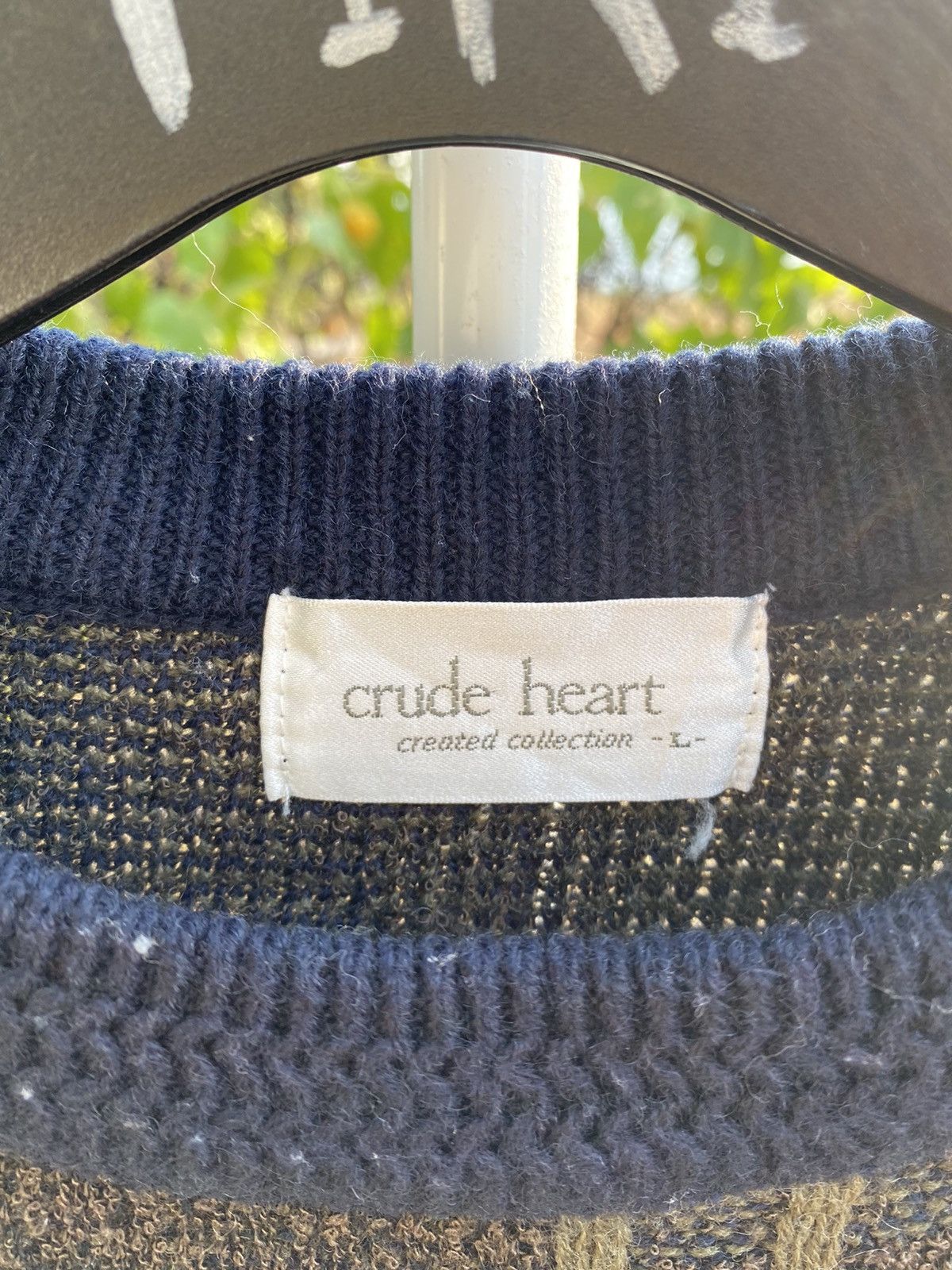 Other Crude Heart Created Collection Knitwear Sweater Size US L / EU 52-54 / 3 - 9 Thumbnail