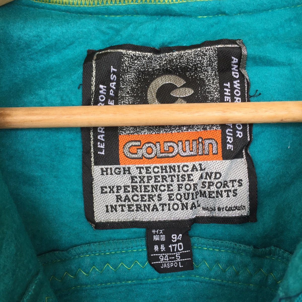 Goldwin × Vintage Vintage Goldwin Multi Colour Half Zipper Fleece Size US L / EU 52-54 / 3 - 3 Thumbnail