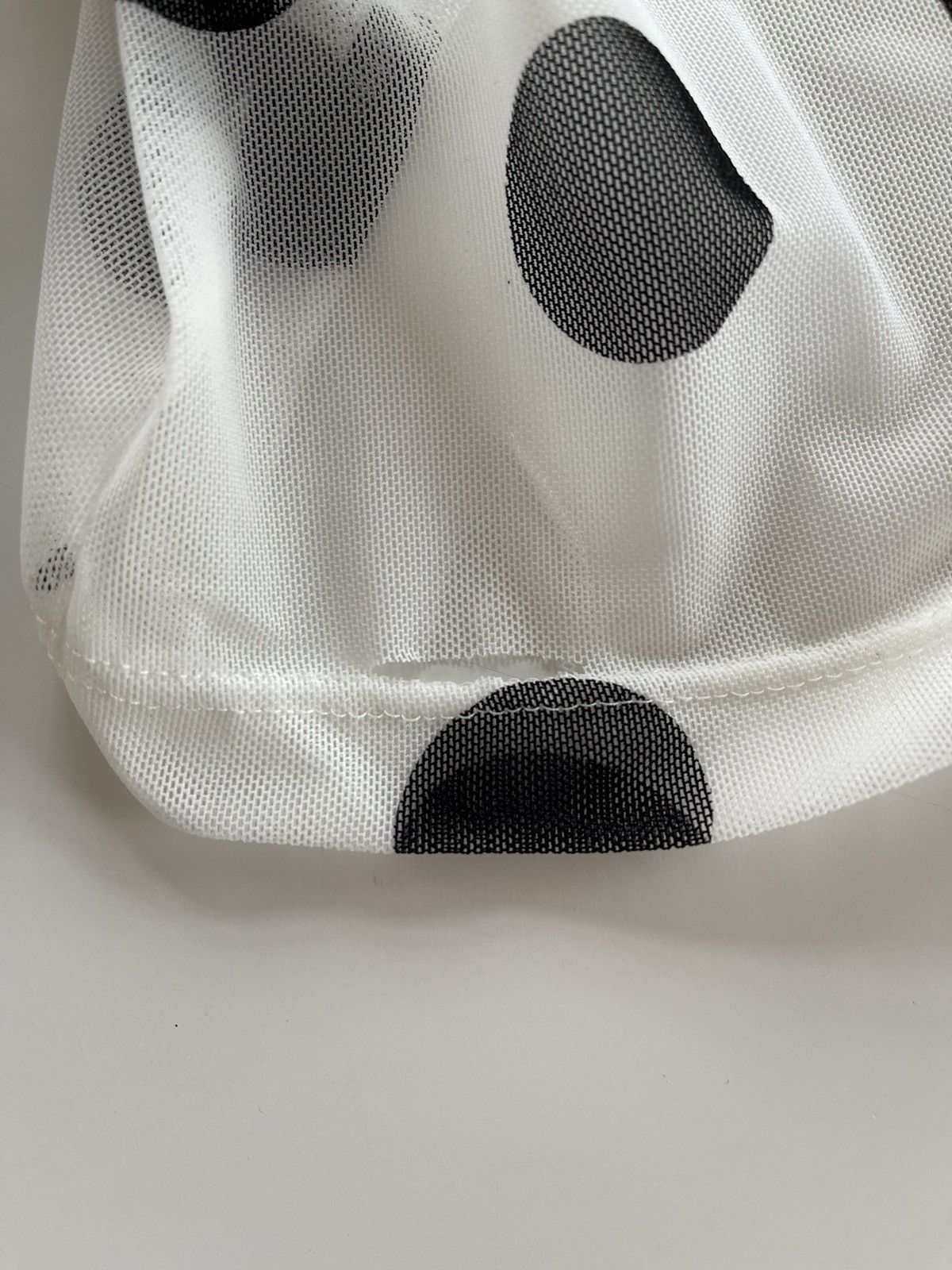 Dries Van Noten Polka-Dot Crewneck Mesh T-Shirt Size M / US 6-8 / IT 42-44 - 5 Thumbnail