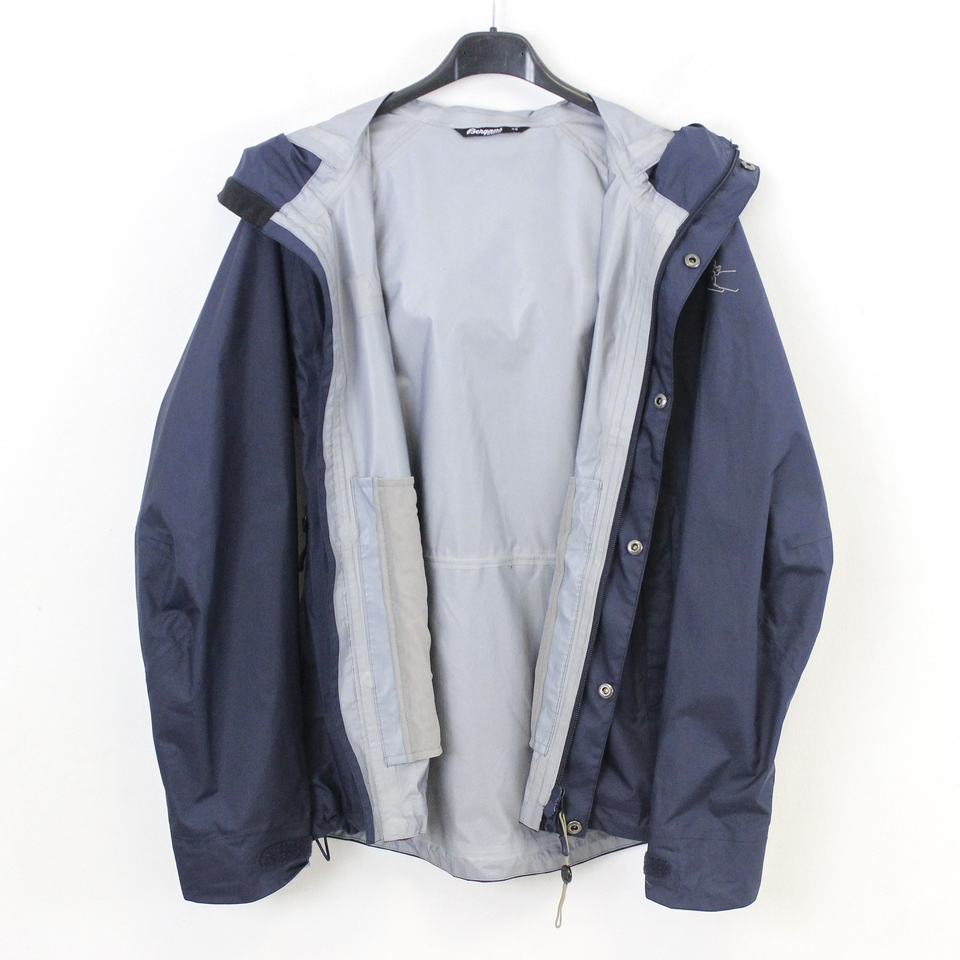 Other BERGANS OF NORWAY Super Left Lady Jacket Windbreaker Hood Size XS / US 0-2 / IT 36-38 - 3 Thumbnail