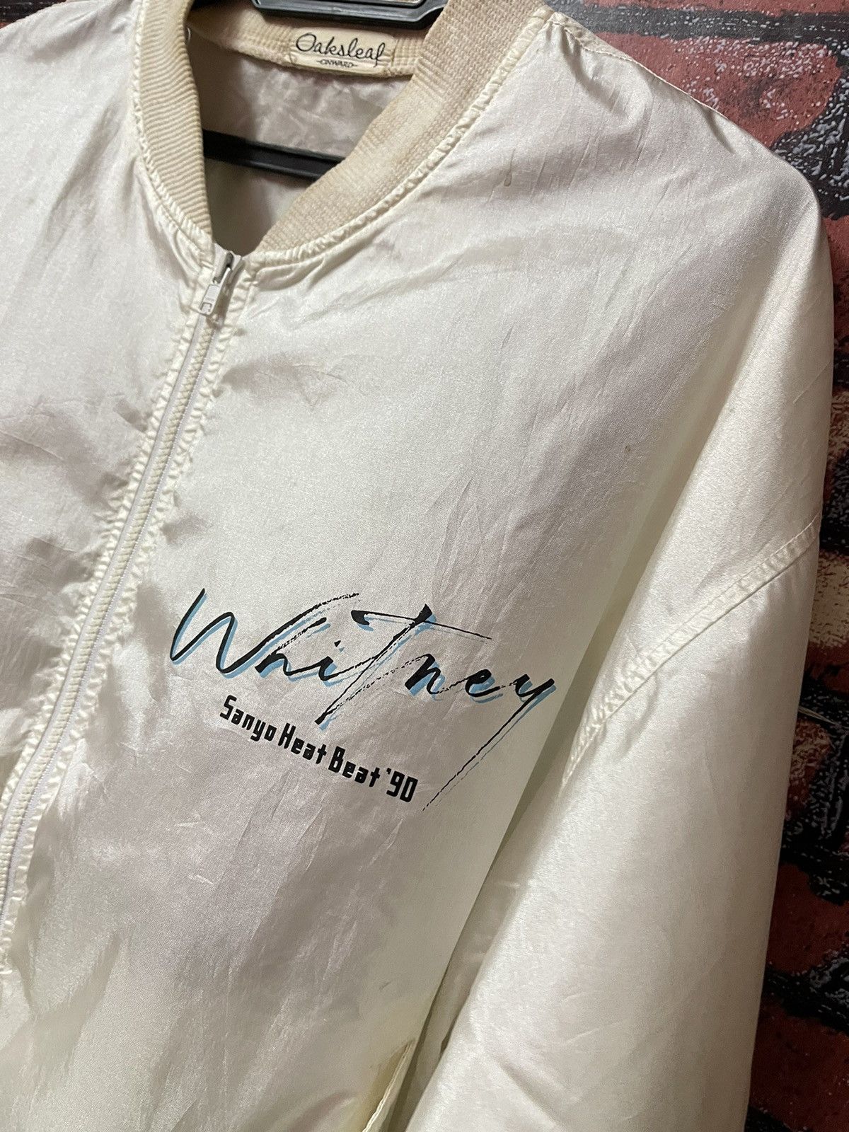 Rap Tees × Vintage 🔥🔥RARE WHITNEY HOUSTON SANYO JAPAN TOUR 1990 llight jacket Size US L / EU 52-54 / 3 - 2 Thumbnail