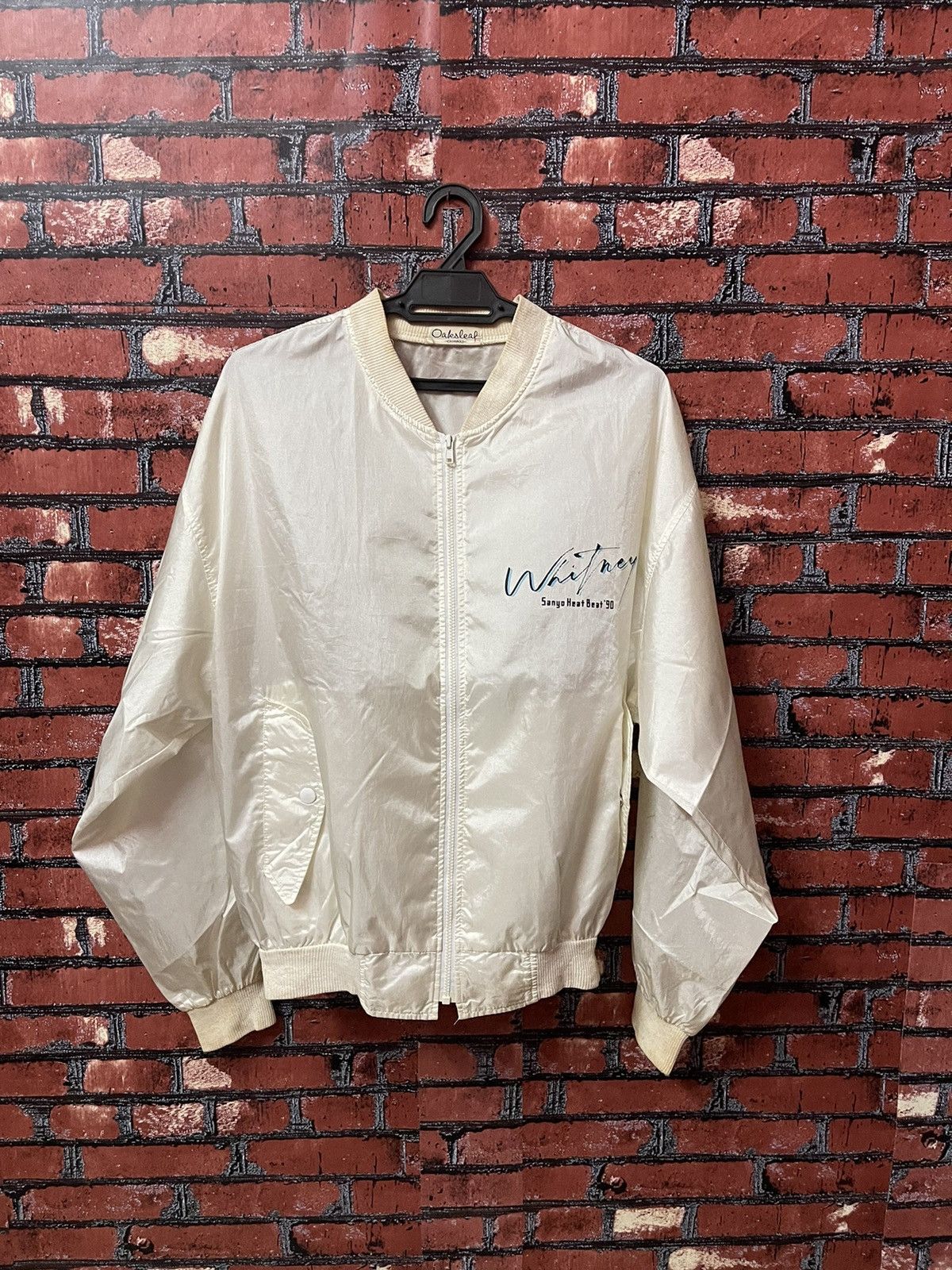 Rap Tees × Vintage 🔥🔥RARE WHITNEY HOUSTON SANYO JAPAN TOUR 1990 llight jacket Size US L / EU 52-54 / 3 - 1 Thumbnail