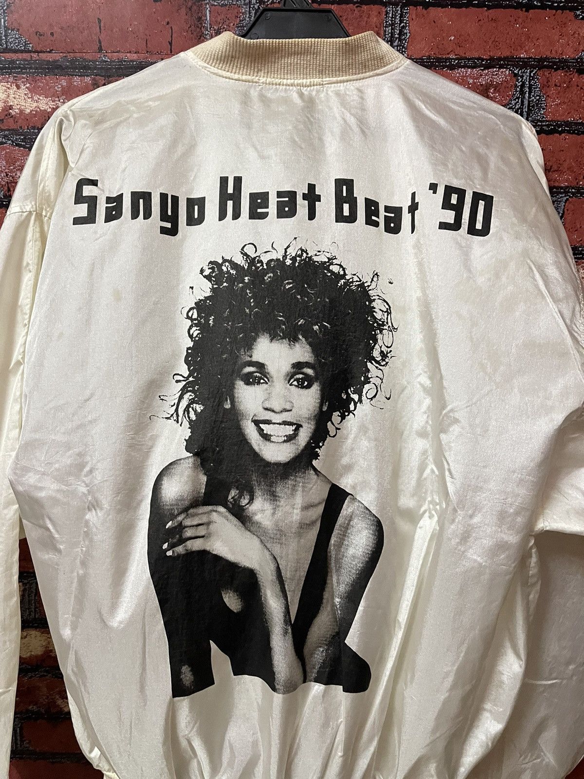 Rap Tees × Vintage 🔥🔥RARE WHITNEY HOUSTON SANYO JAPAN TOUR 1990 llight jacket Size US L / EU 52-54 / 3 - 4 Thumbnail