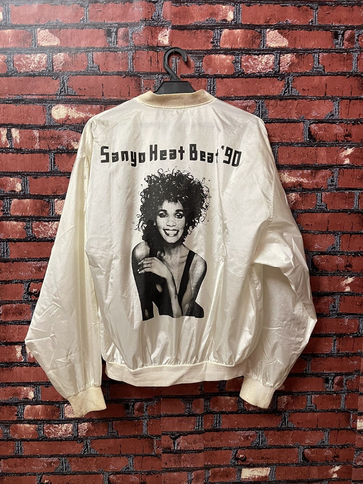 Rap Tees × Vintage 🔥🔥RARE WHITNEY HOUSTON SANYO JAPAN TOUR 1990 llight jacket Size US L / EU 52-54 / 3 - 6 Thumbnail
