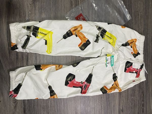 Supreme Supreme drill skate pant white | Grailed