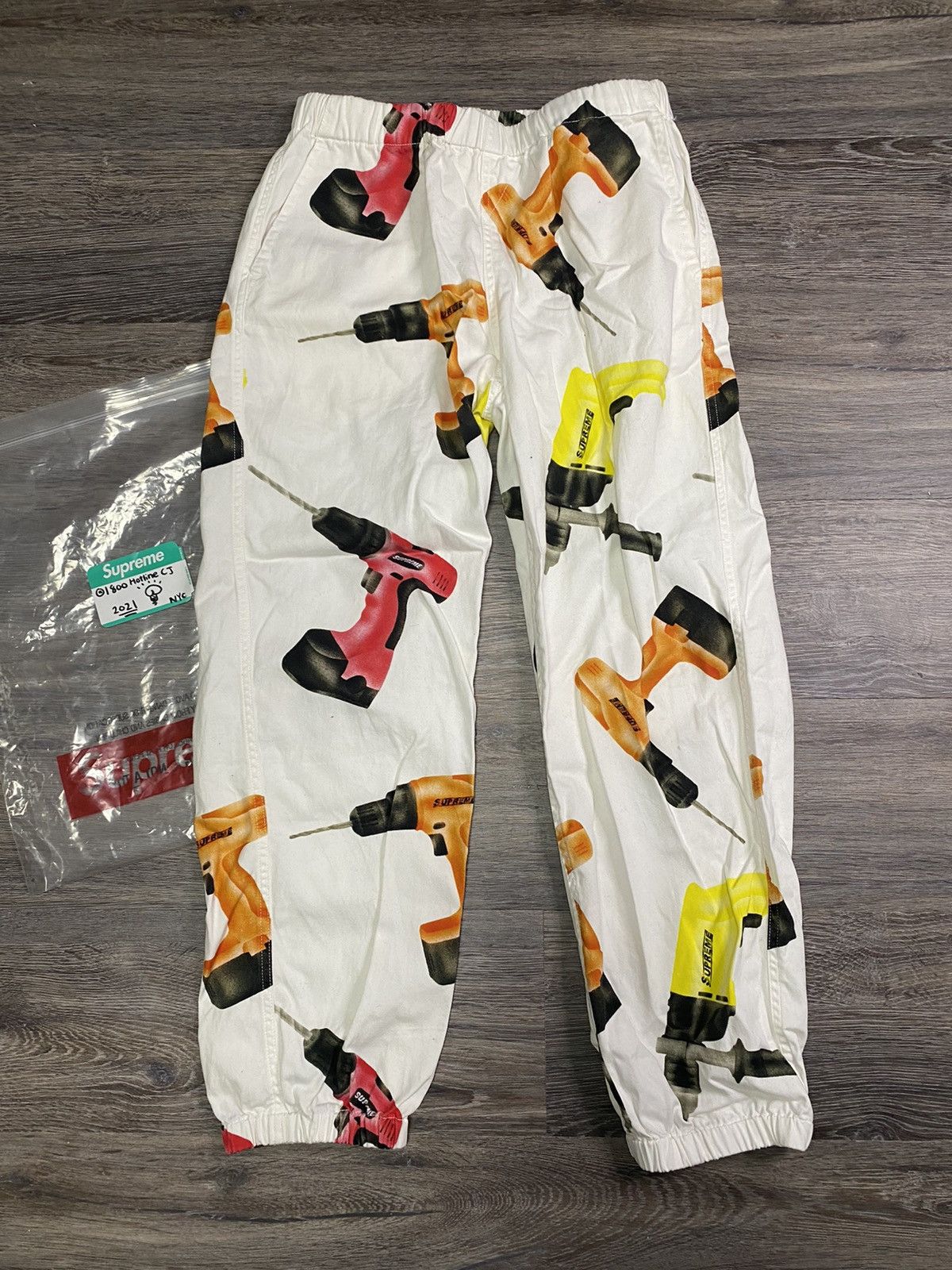 Supreme Supreme drill skate pant white | Grailed