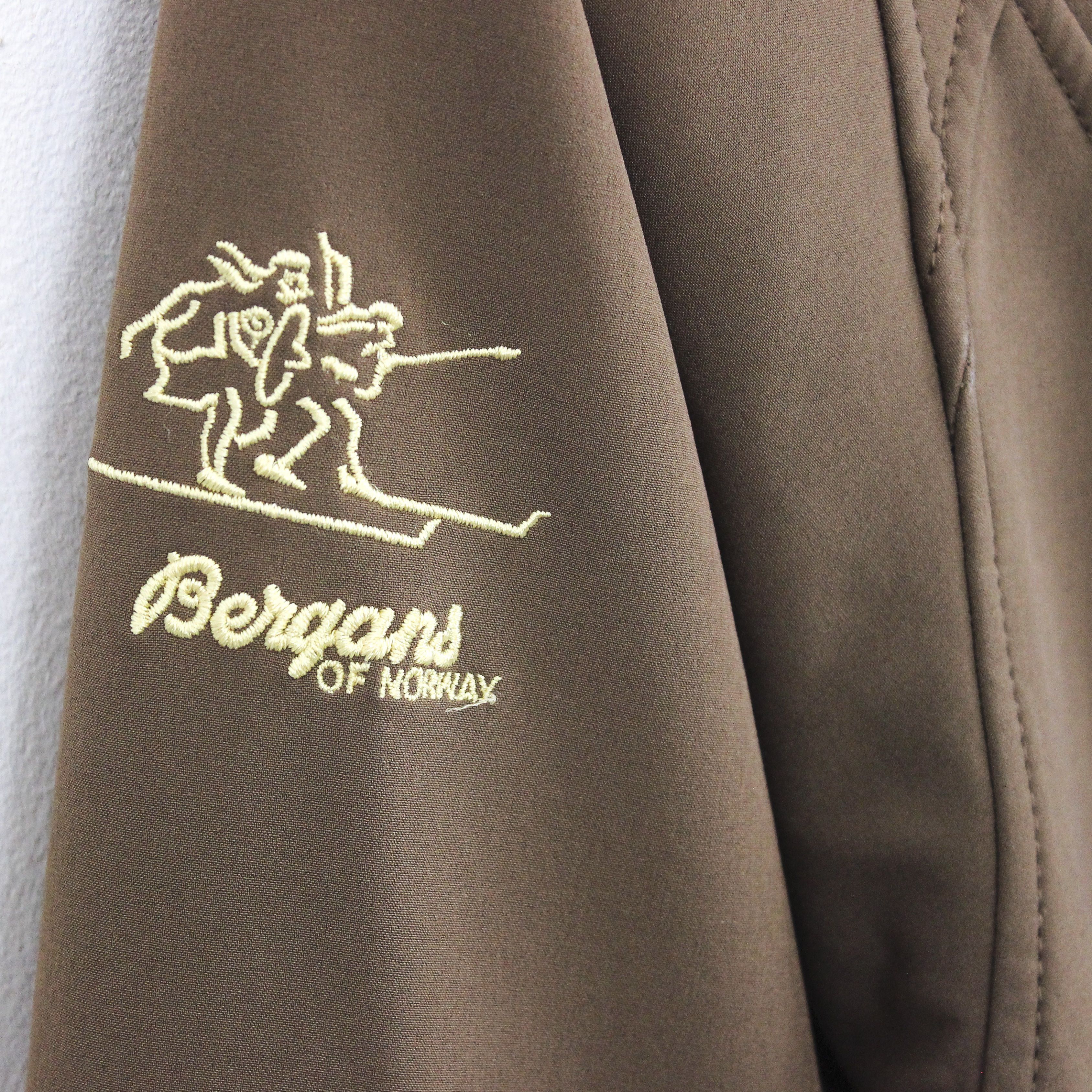 Other BERGANS OF NORWAY Stamsund Lady Jacket Windbreaker Coat Zip Size L / US 10 / IT 46 - 4 Thumbnail